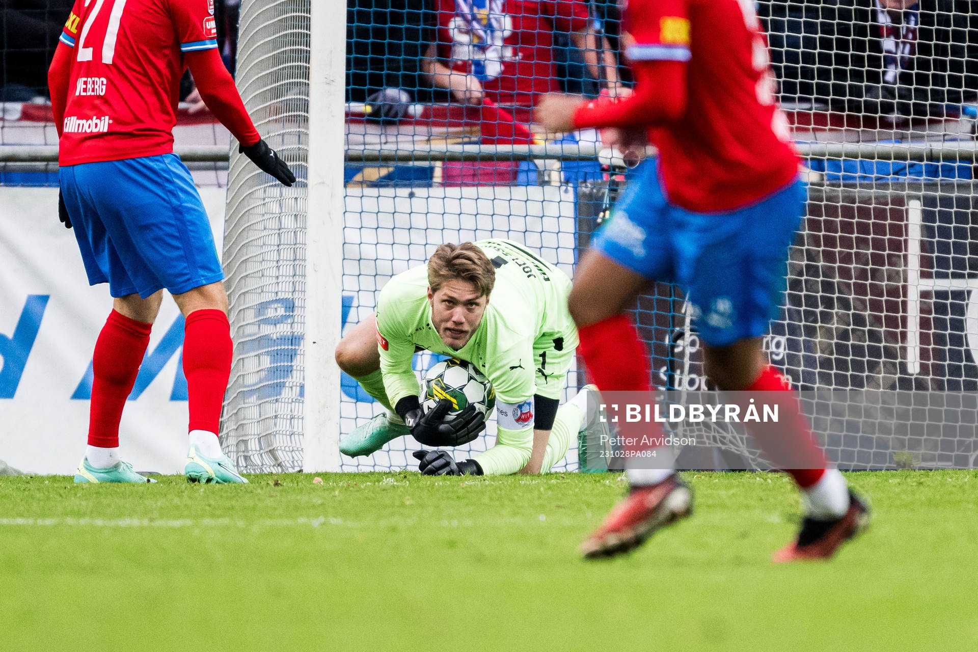 Helsingborgs målvakt Kalle Joelsson