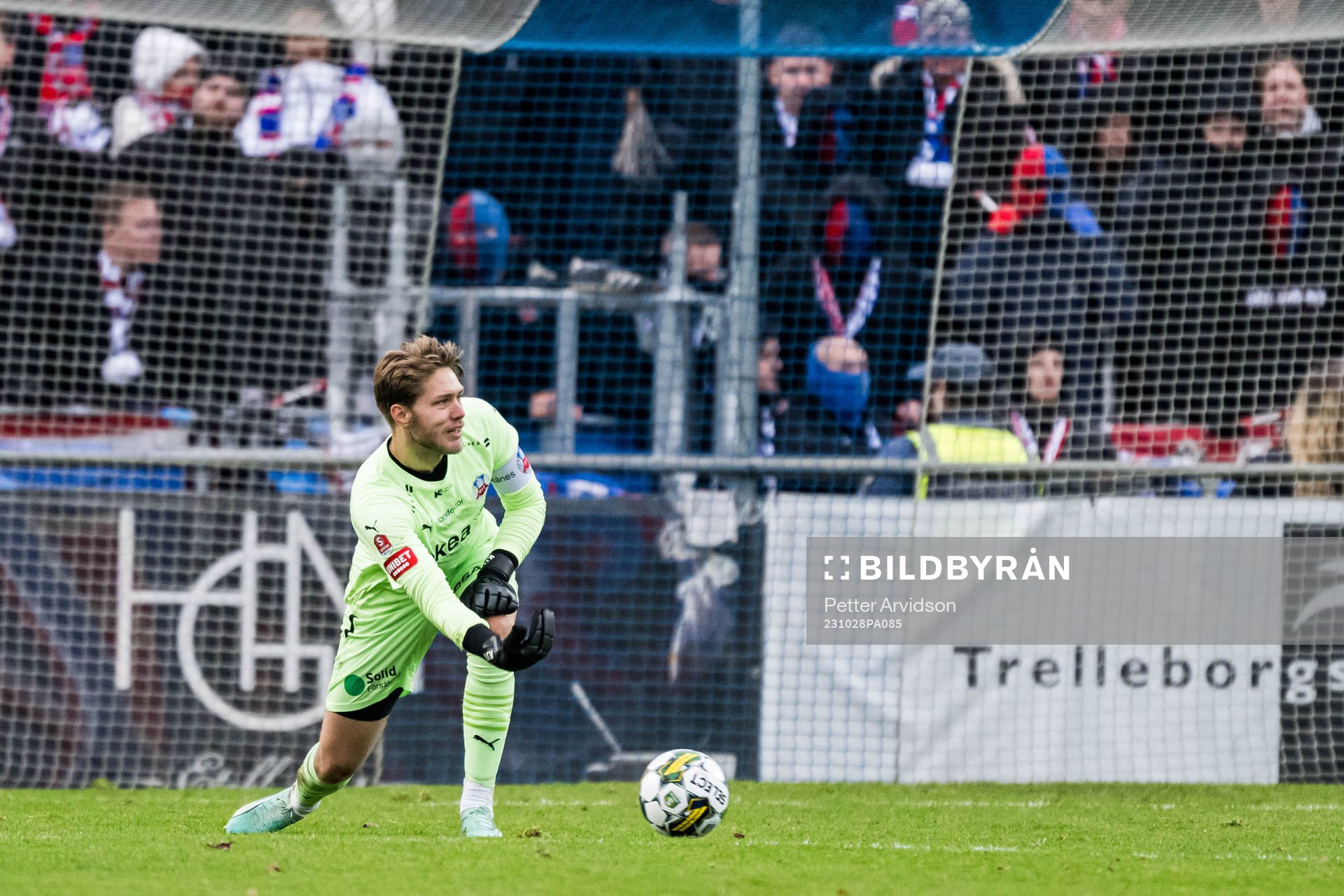 Helsingborgs målvakt Kalle Joelsson