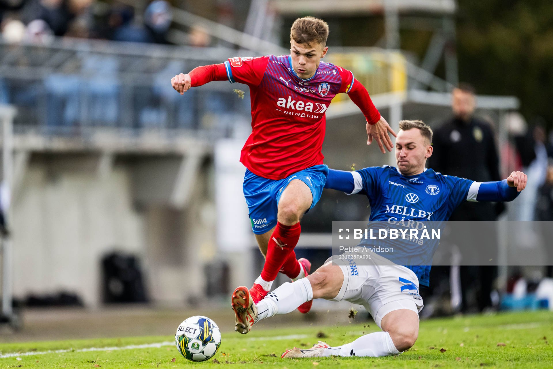 Helsingborgs Erik Ring och Trelleborgs Filip Bohman
