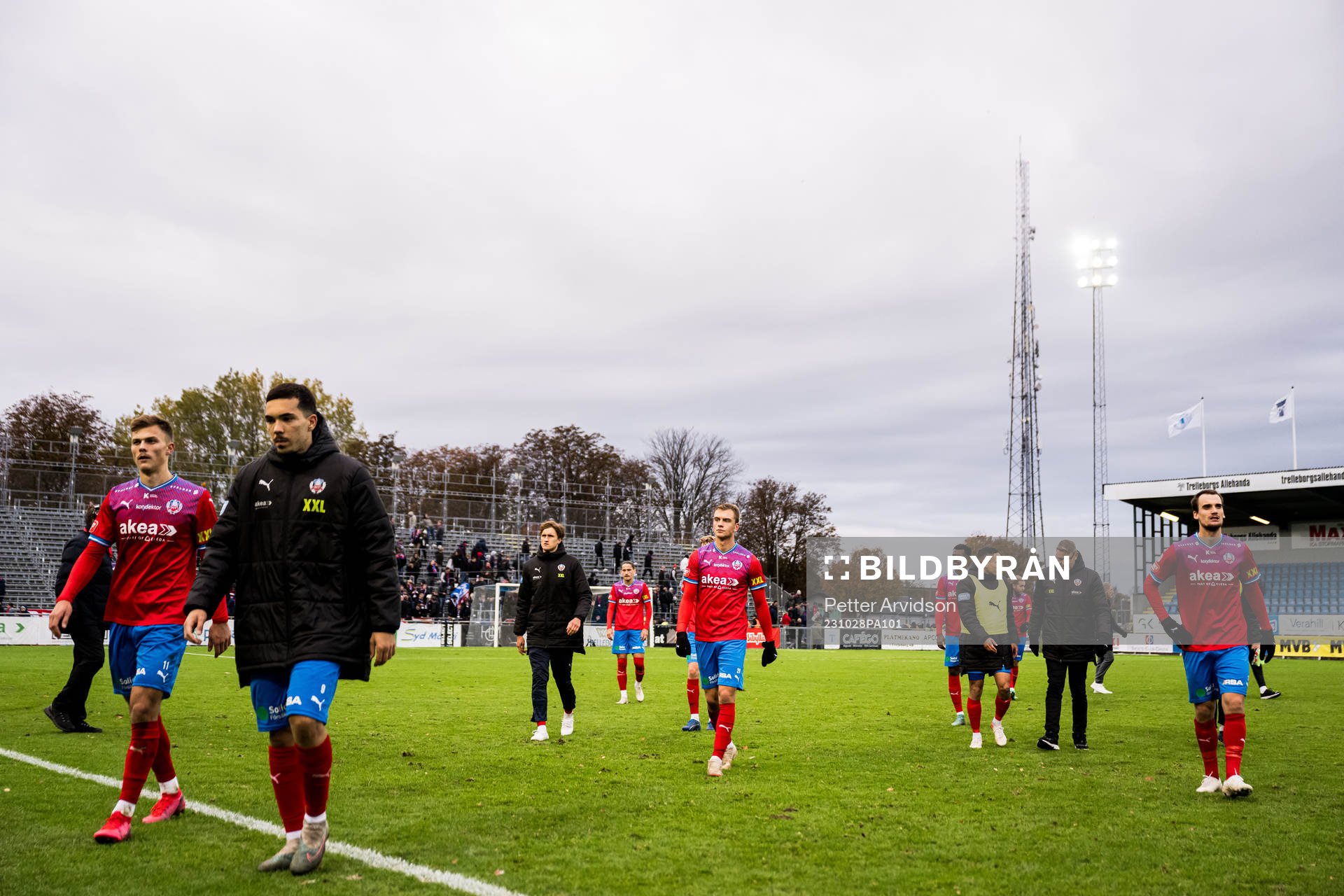 Helsingborgs spelare deppar