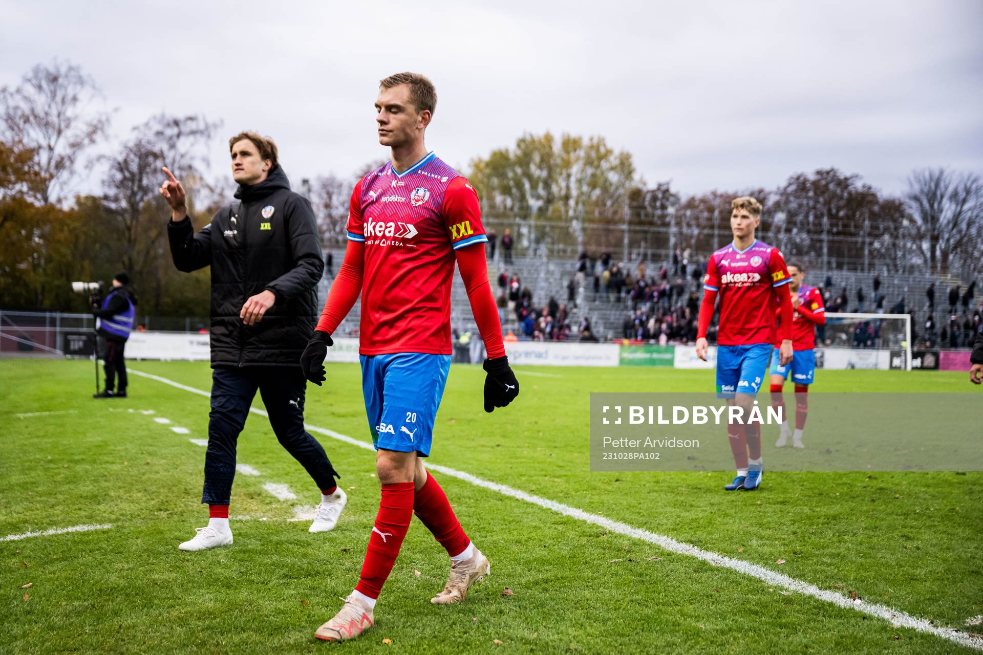 Helsingborgs Dennis Olsson deppar