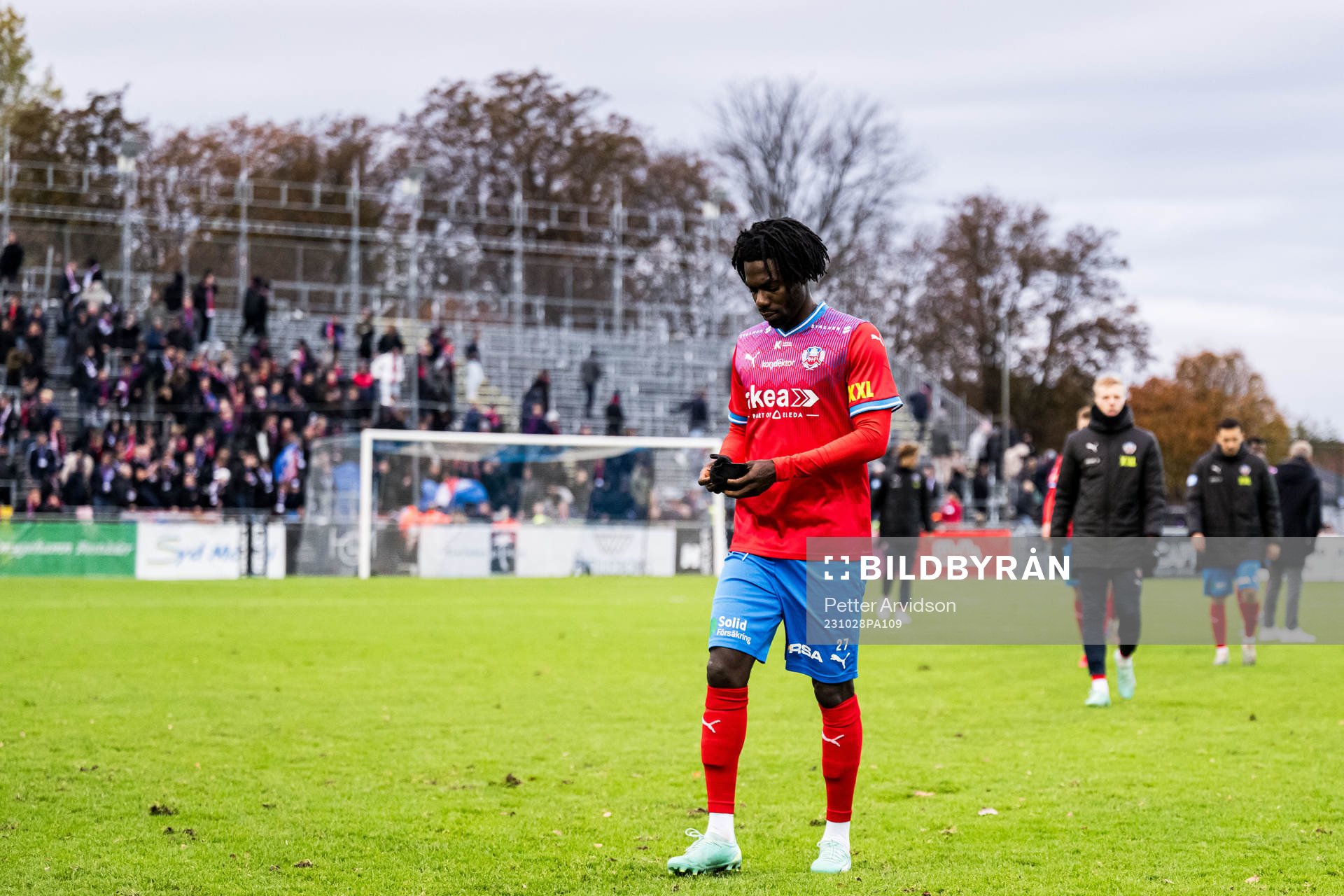 Helsingborgs Benjamin Acquah deppar