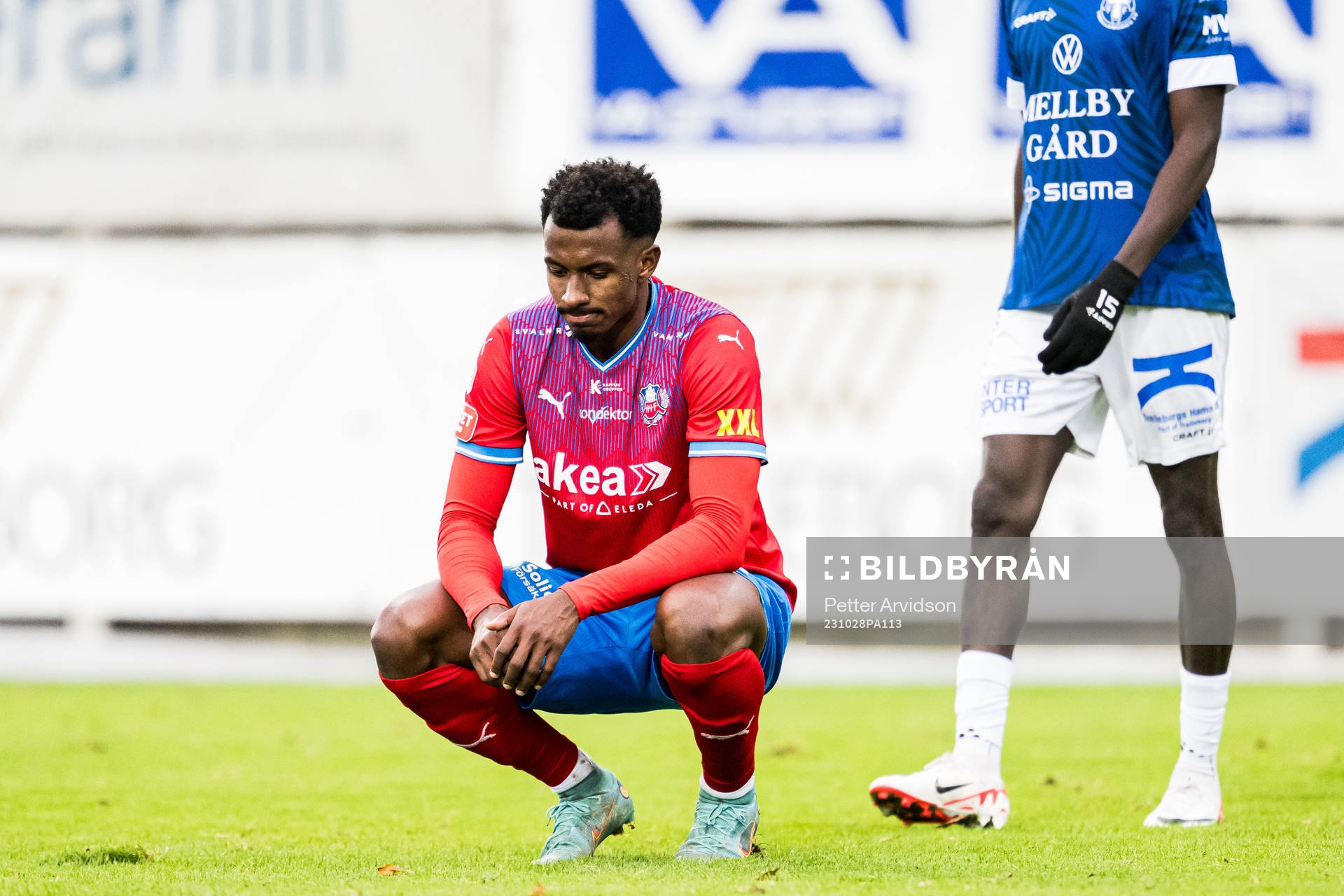 Helsingborgs Bernardo Vilar Estevao Jeronimo deppar