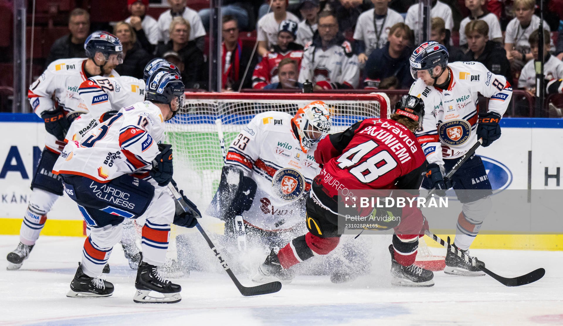 IF Malmö Redhawks Lauri Pajuniemi och Växjö Lakers HCs