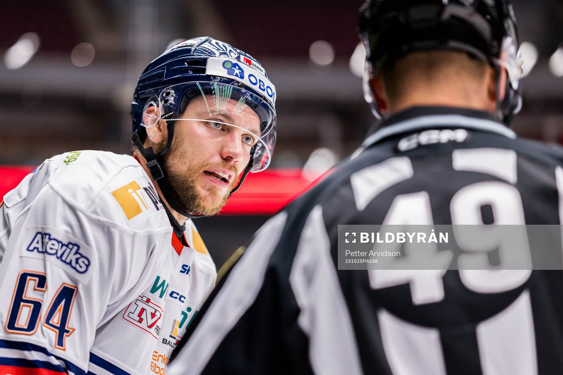 Växjö Lakers HCs Eric Martinsson