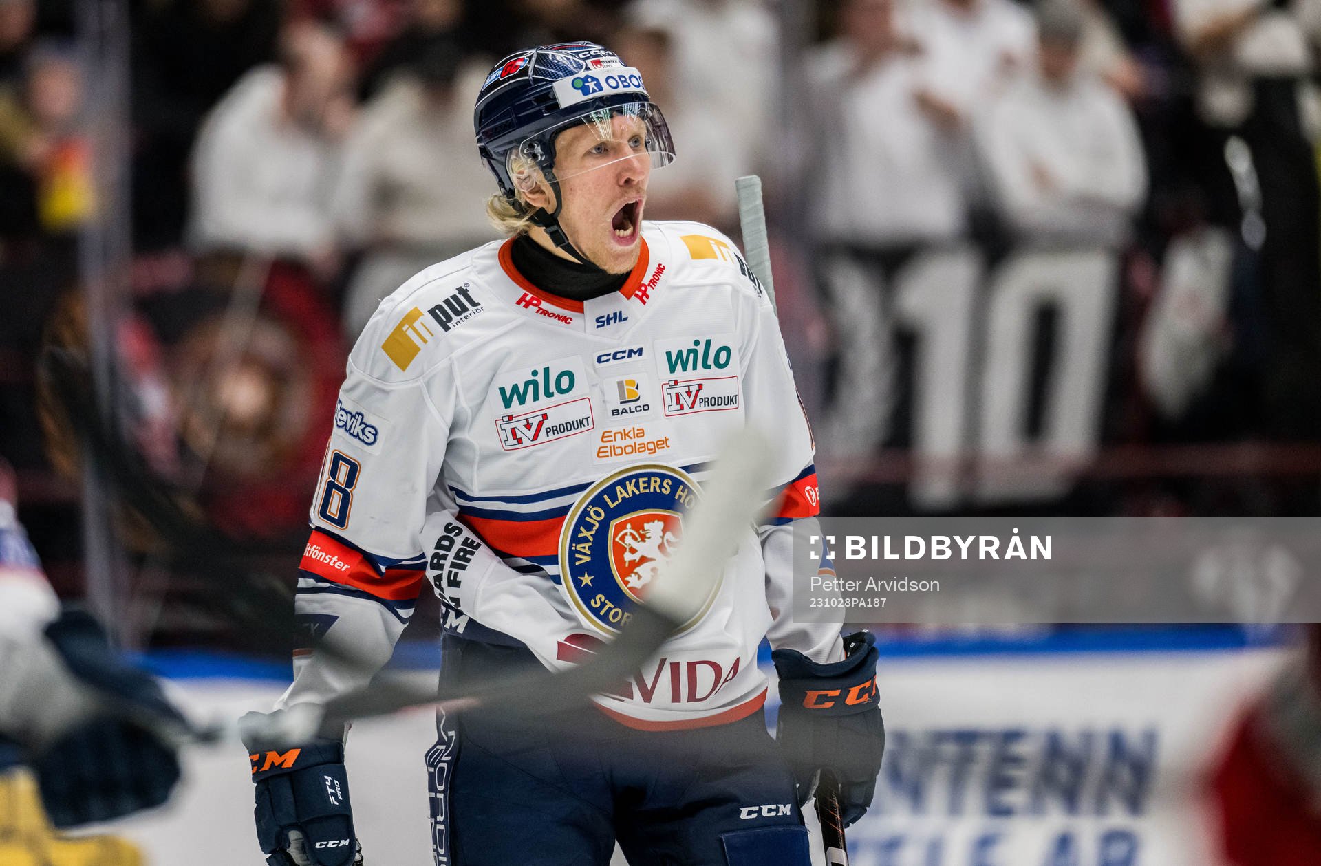 Växjö Lakers HCs Marcus Sylvegård