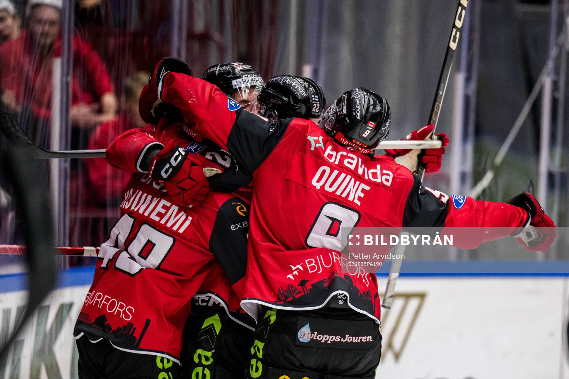 IF Malmö Redhawks Carl Persson jublar