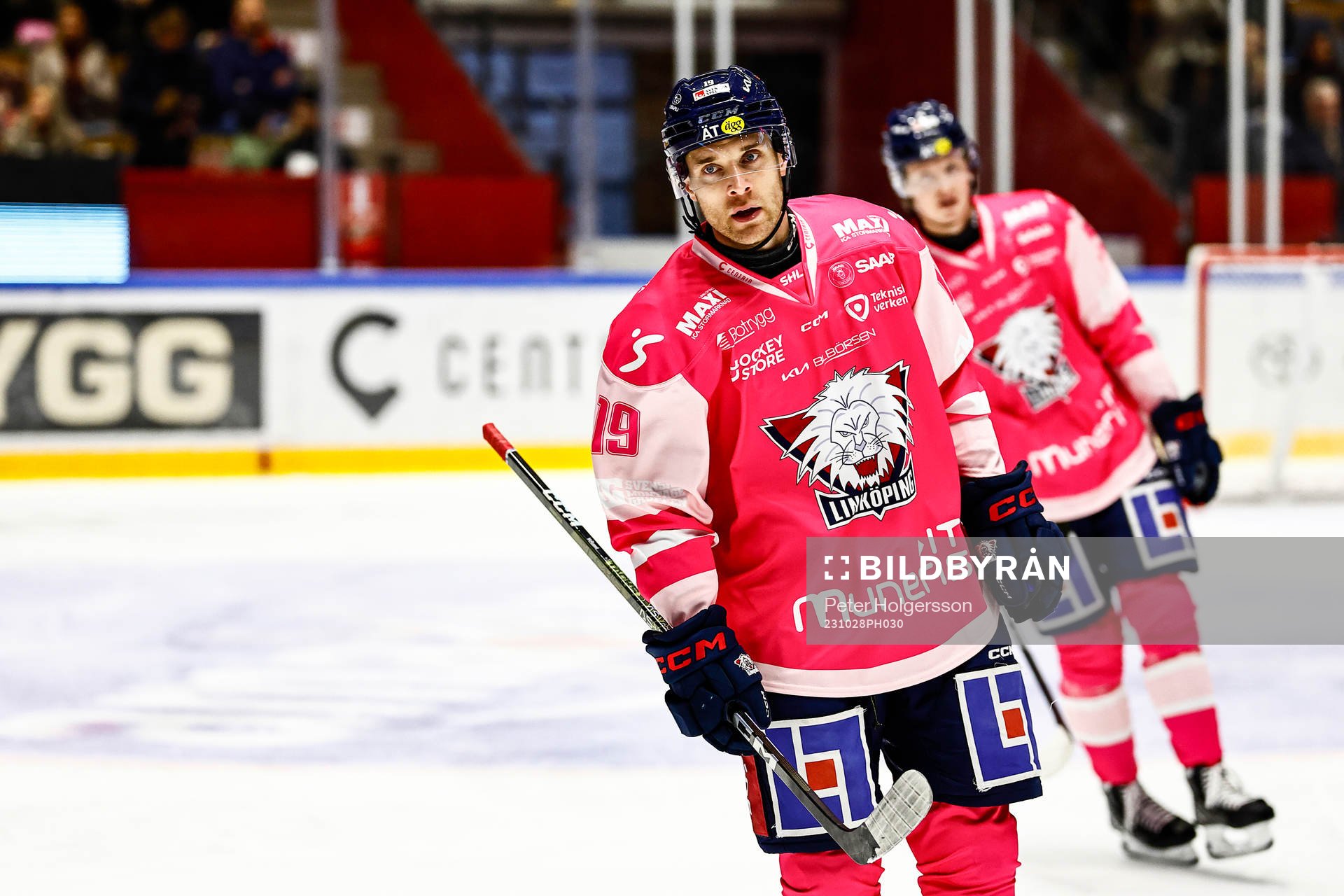 Linköpings Patrick Russell jublar