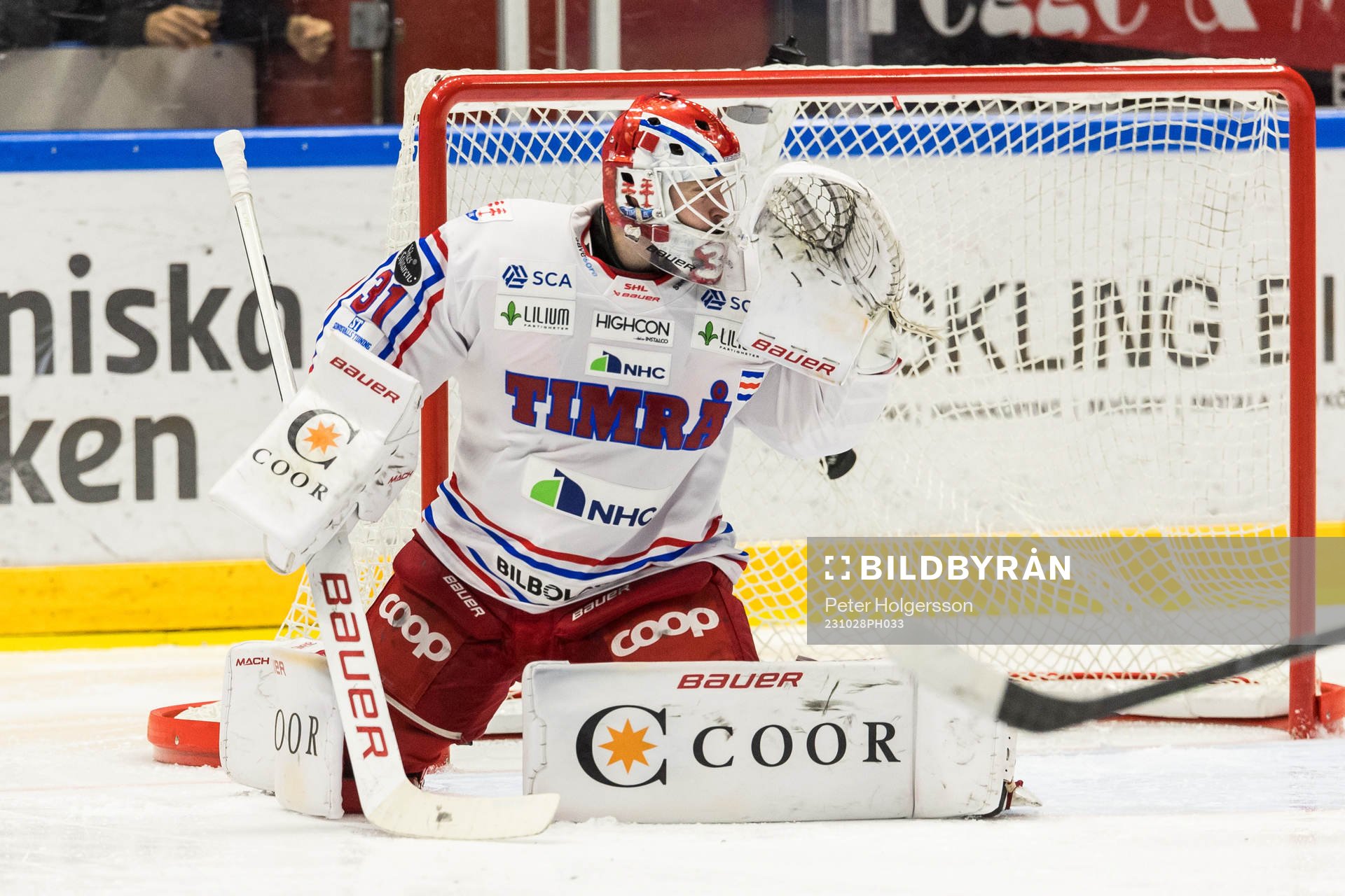 Timrås målvakt Tim Juel släpper in 3-0