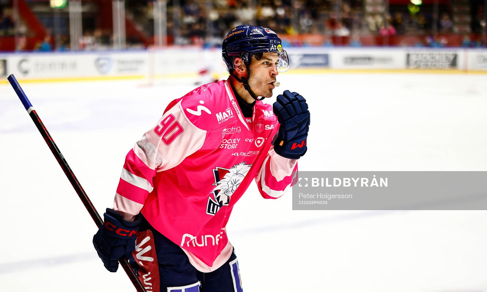 Linköpings Lance Bouma jublar