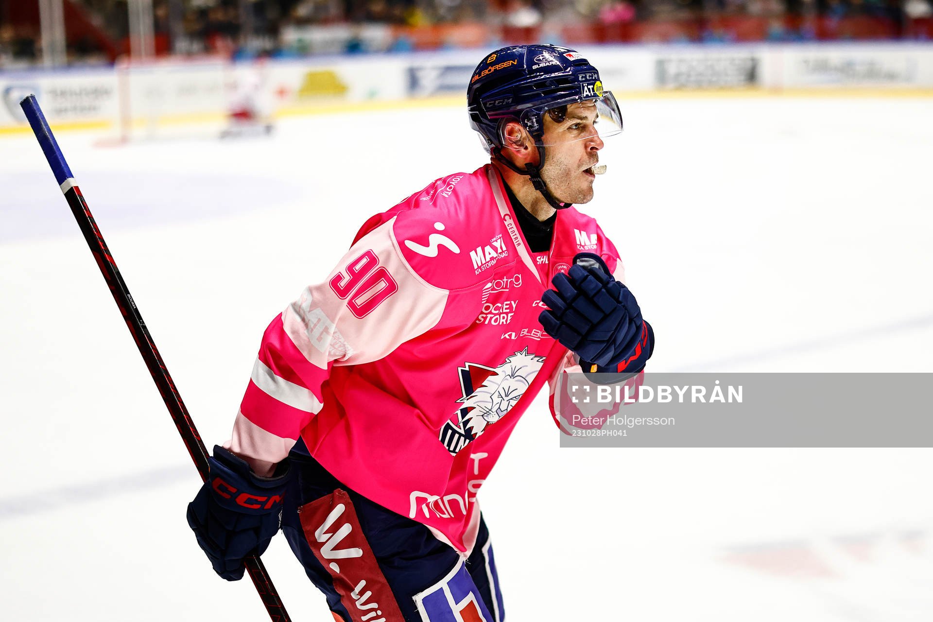 Linköpings Lance Bouma jublar