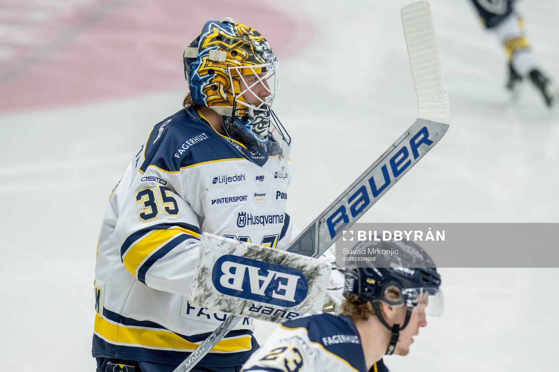 HV71s målvakt Victor Brattström