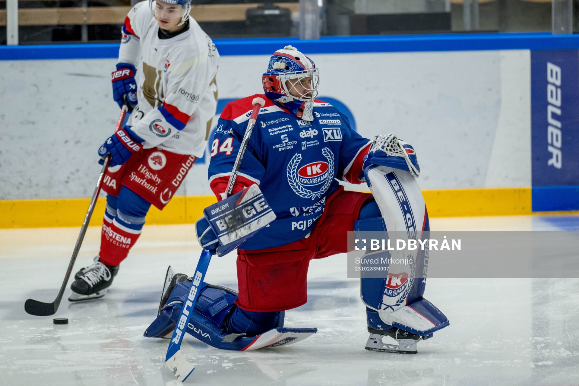 Oskarshamns målvakt Marek Langhamer