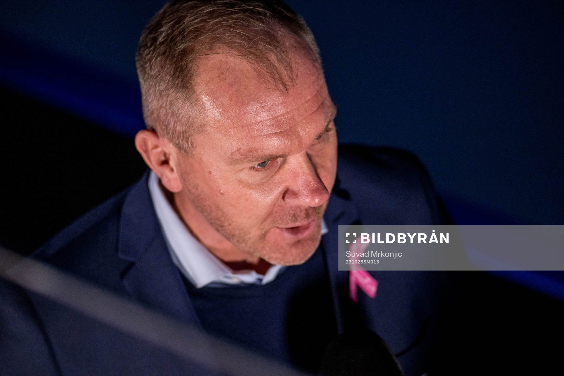 HV71s tränare Johan Lindbom