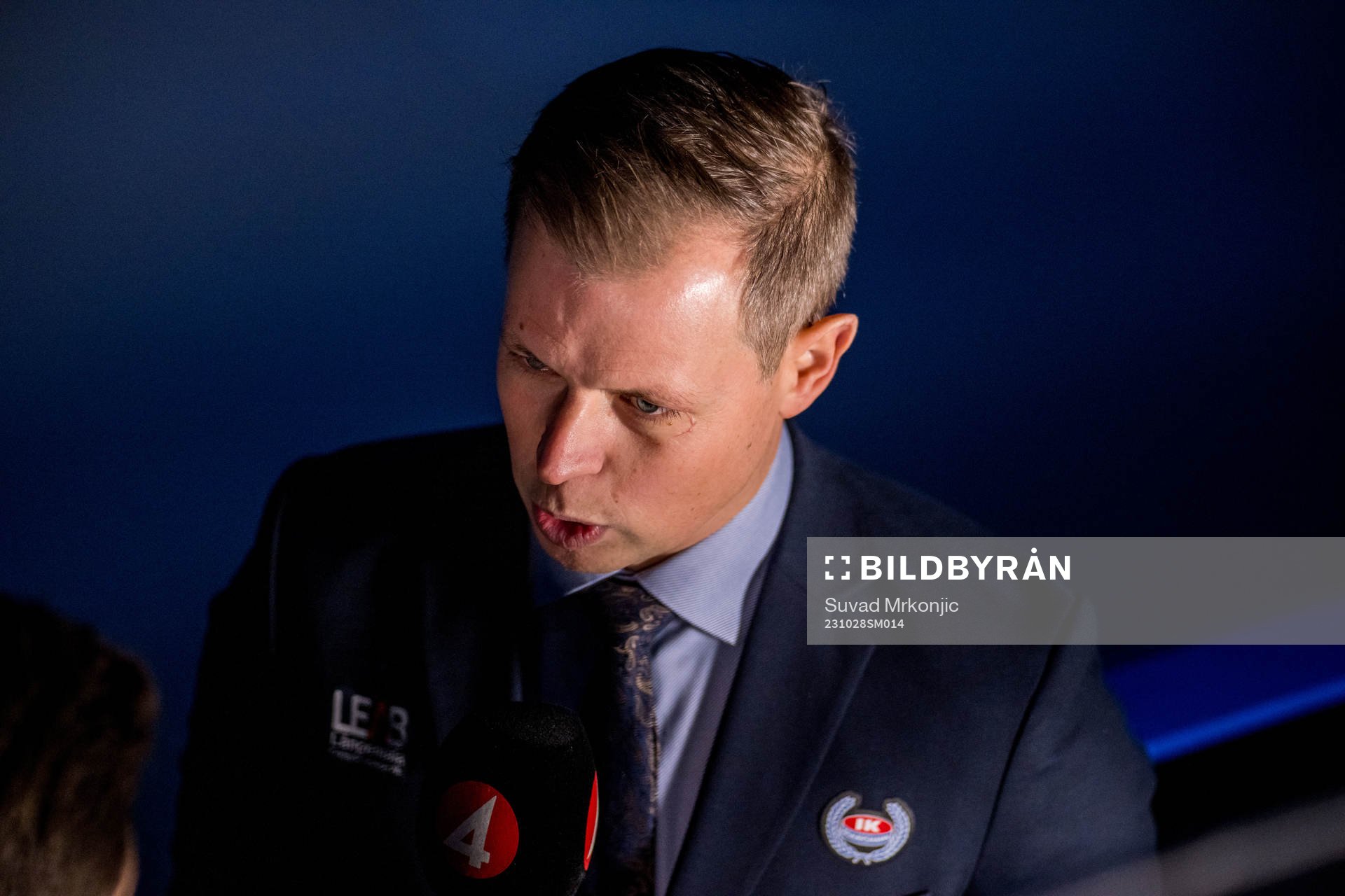 Oskarshamns tränare Martin Filander