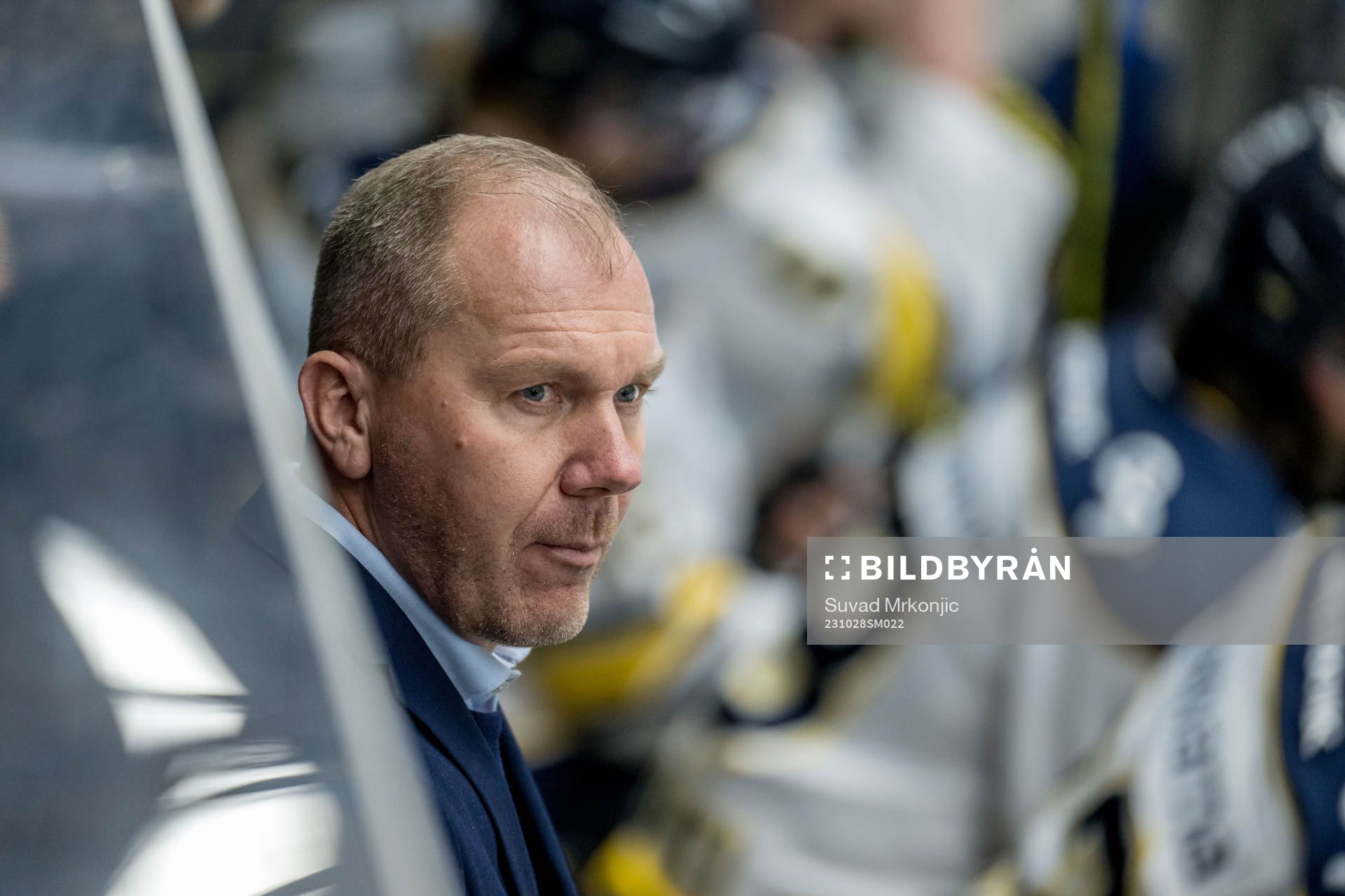 HV71s tränare Johan Lindbom