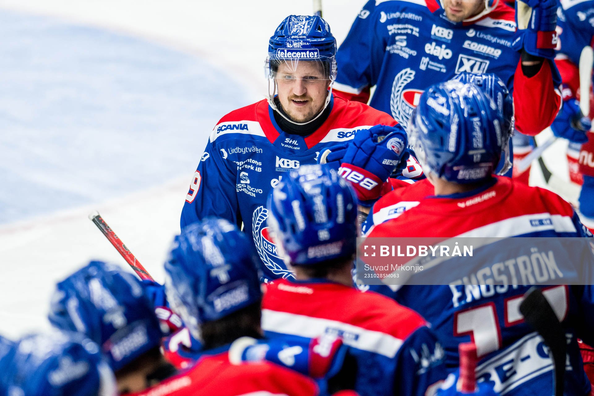 Oskarshamns Patrik Karlkvist jublar 2-1