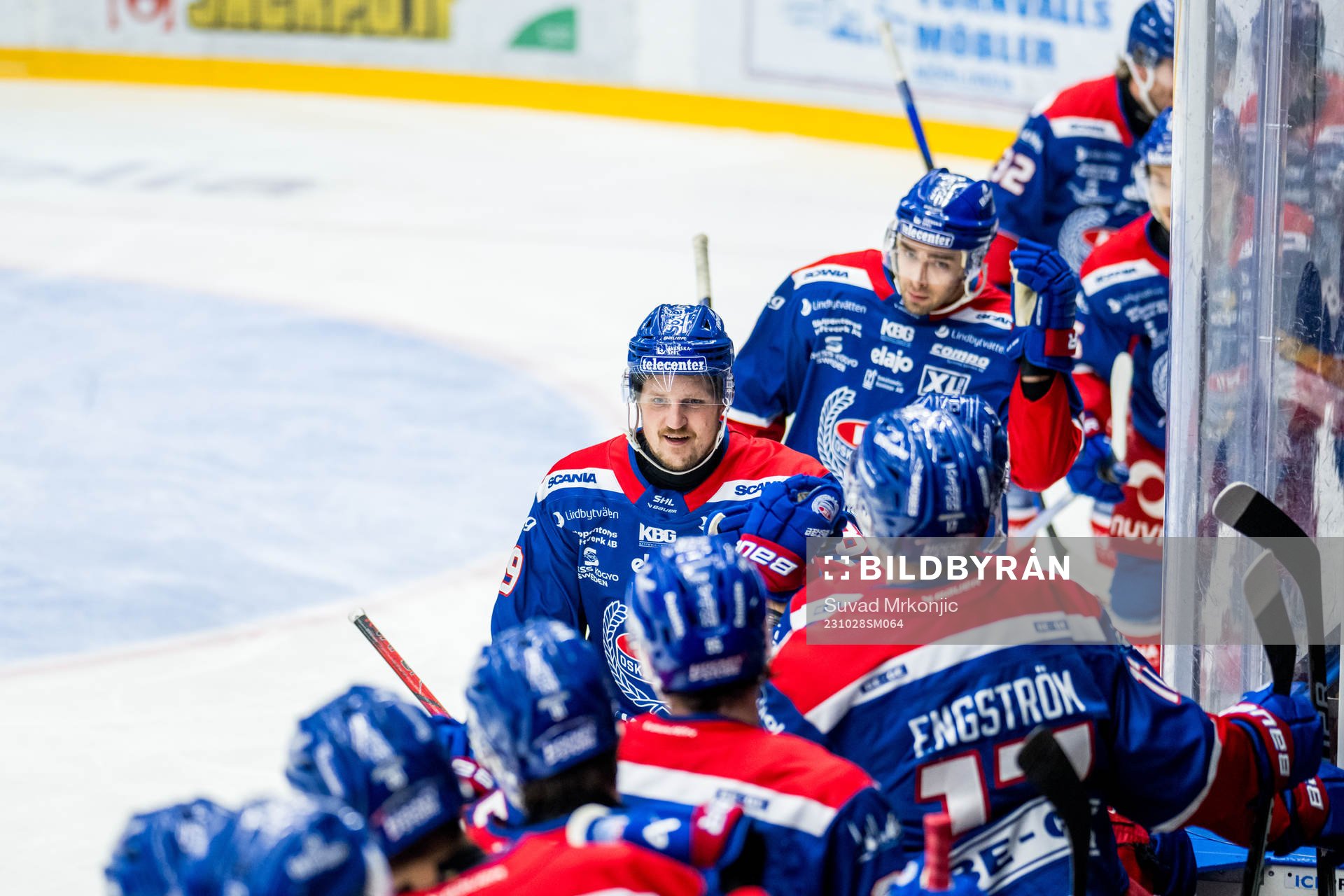 Oskarshamns Patrik Karlkvist jublar 2-1