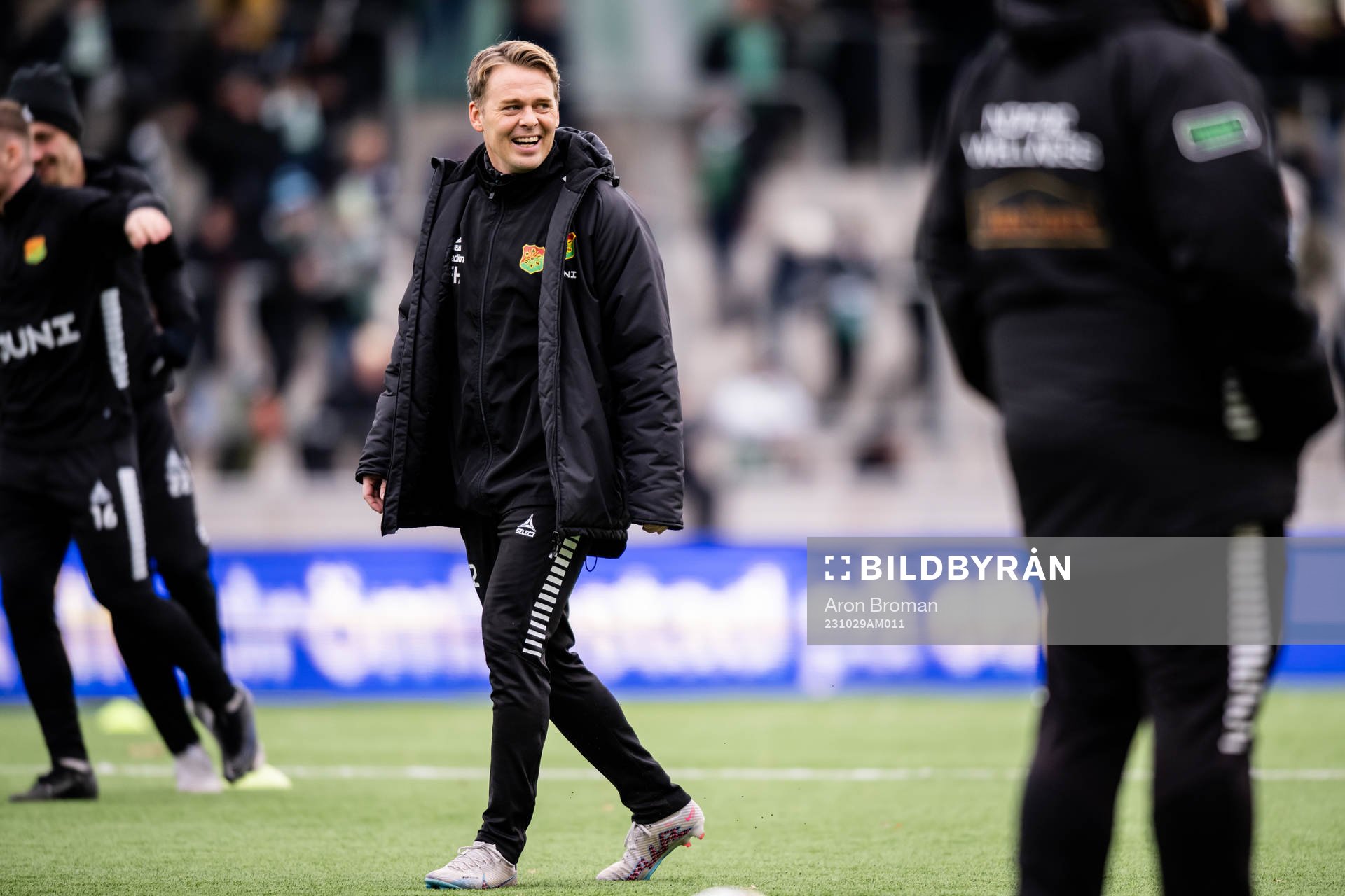 GAIS tränare Fredrik Holmberg