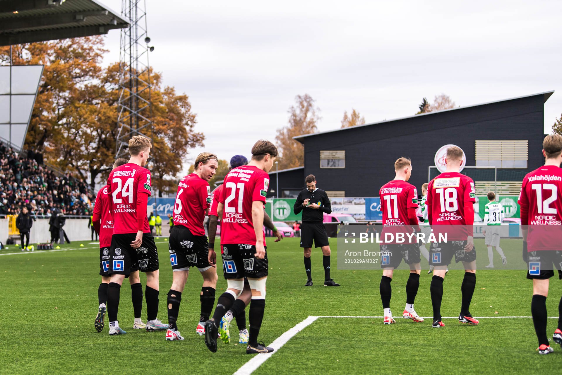 GAIS spelare jublar