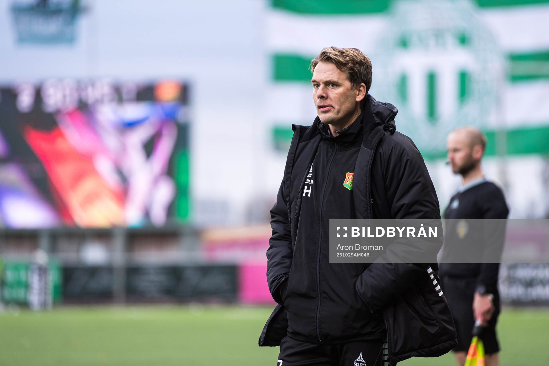 GAIS tränare Fredrik Holmberg