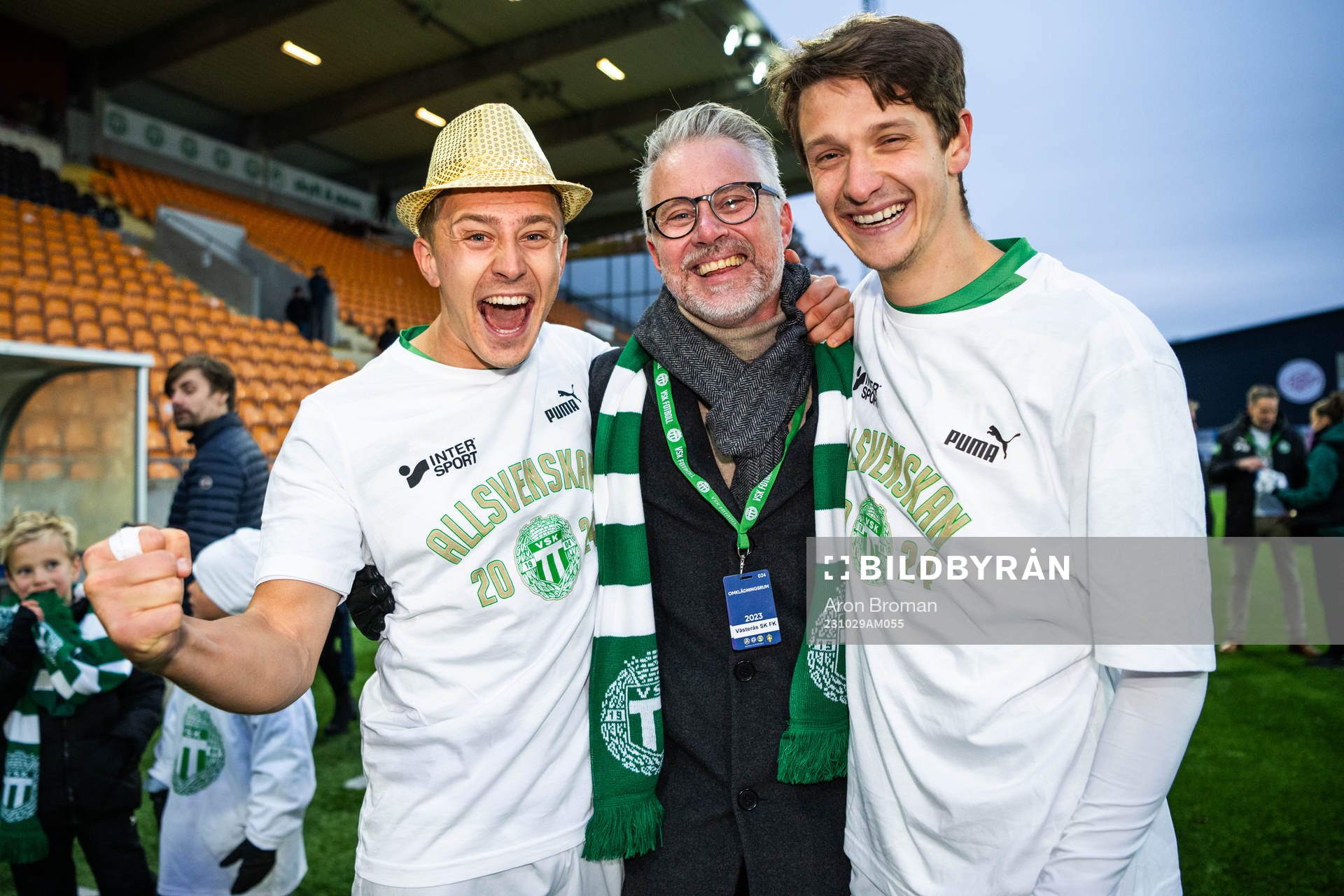 Västerås SKs Simon Gefvert, Ordförande Magnus Breitholtz