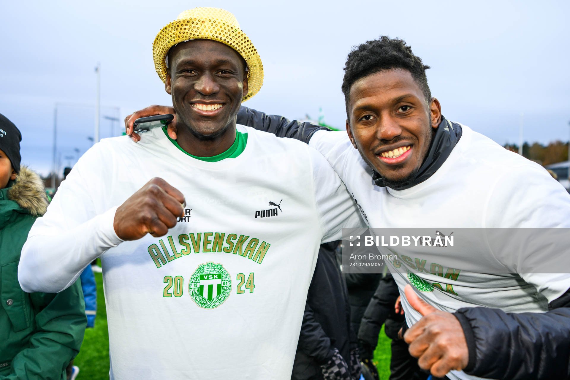 Västerås SKs Ibrahim Yalatif Diabaté och Frederic