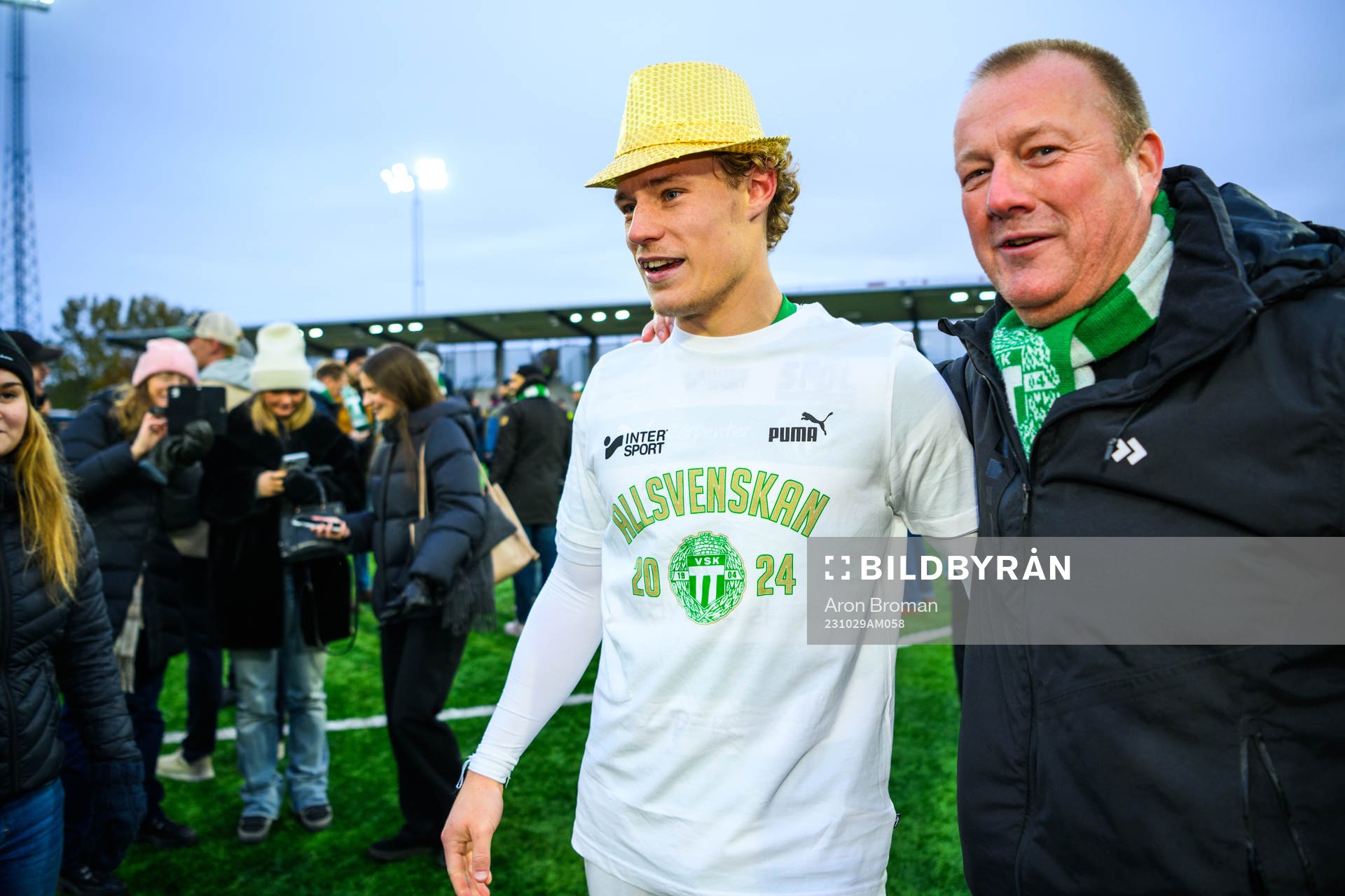 under fotbollsmatchen i Superettan mellan Västerås SK och