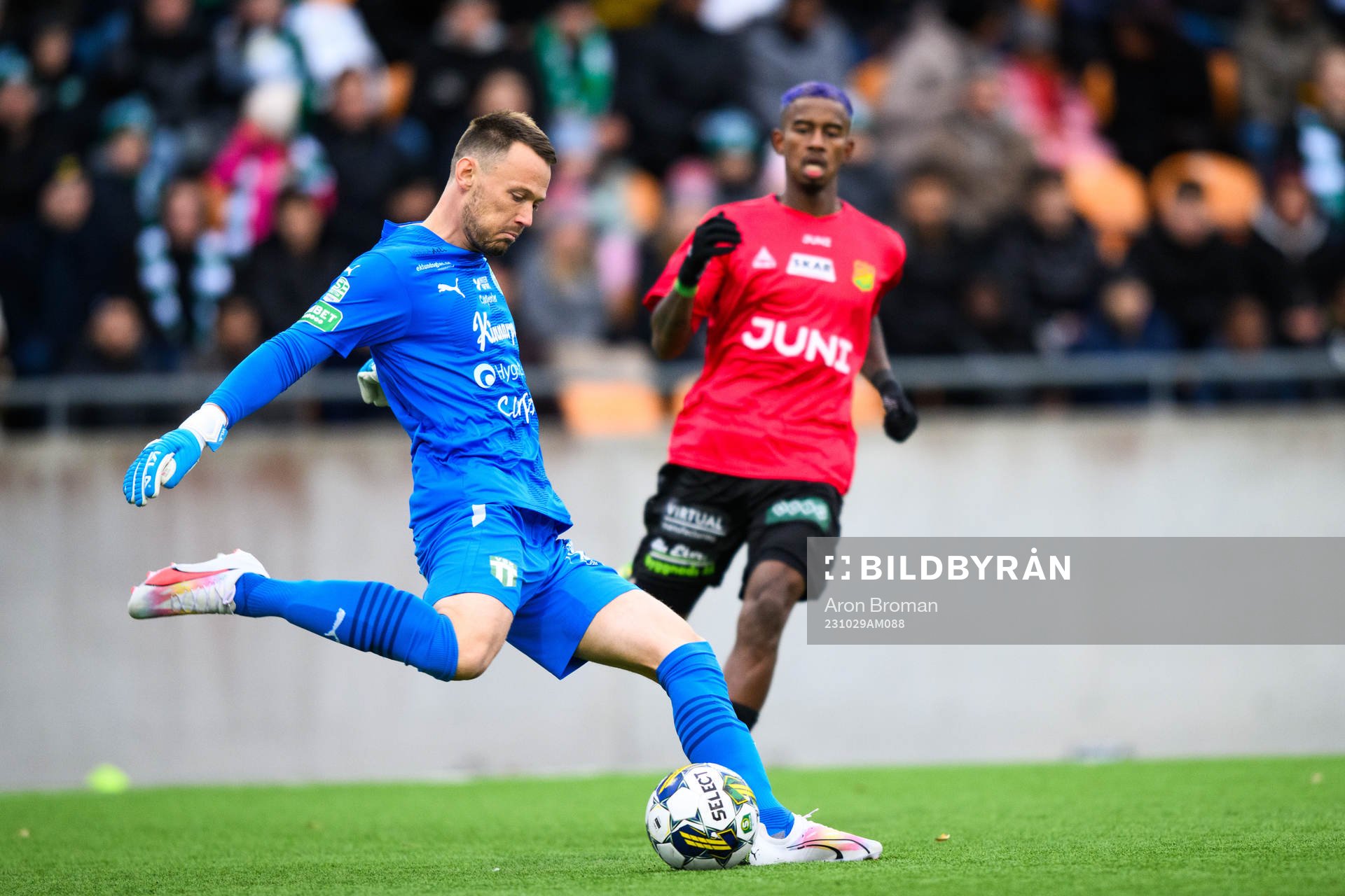 Västerås SKs målvakt Anton Fagerström