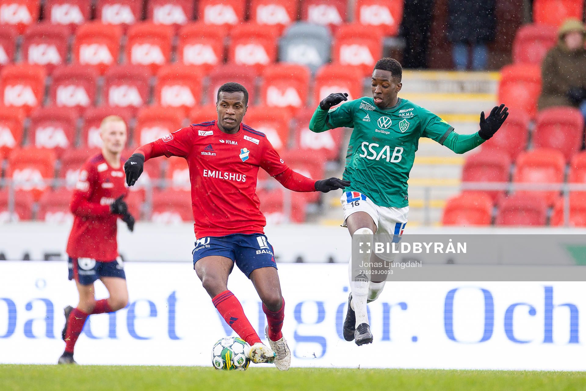 Östers Manasse Kusu och Brages Samouil Izountouemoi