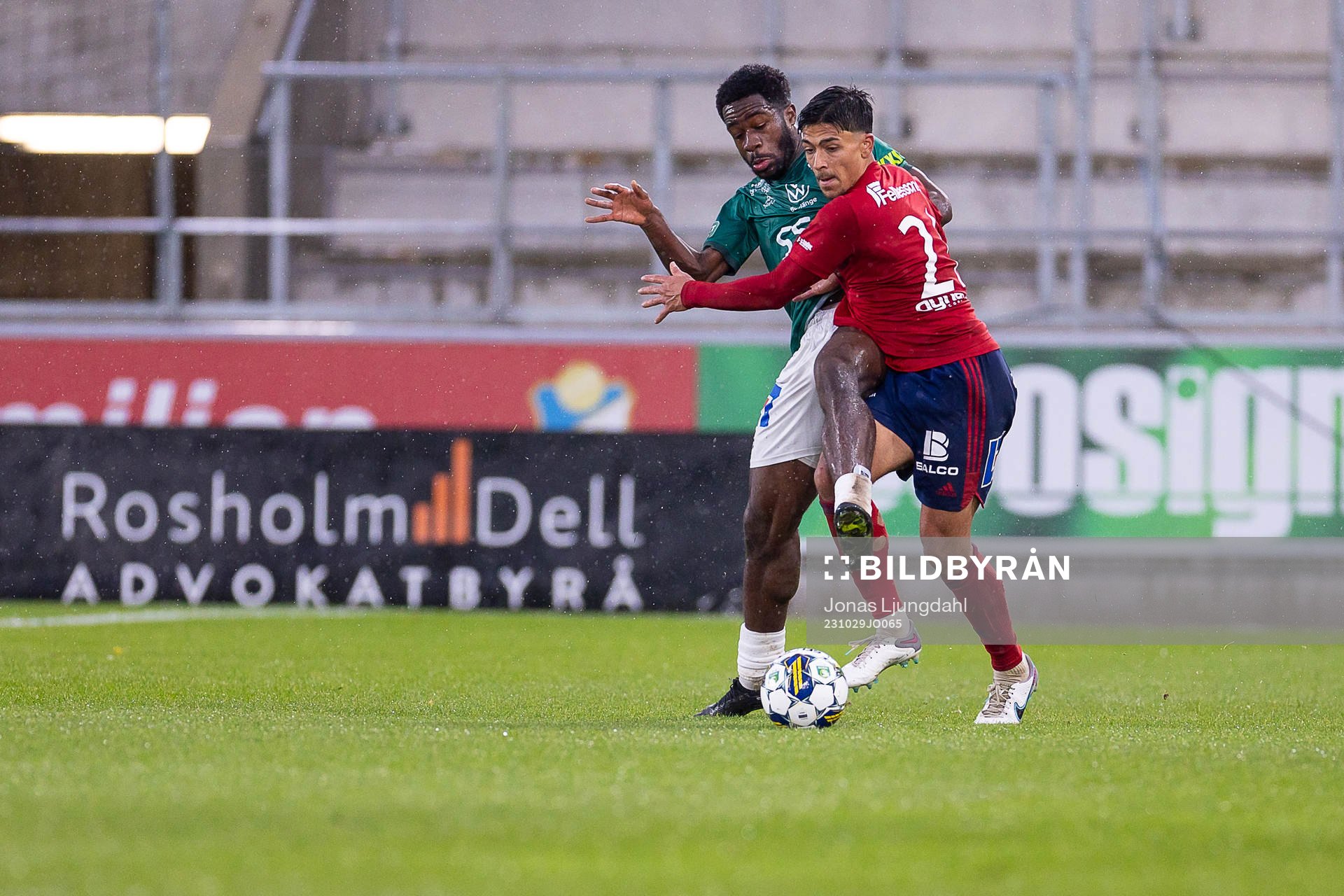 Brages Kevin Appiah Nyarko och Östers Lukas Bergquist
