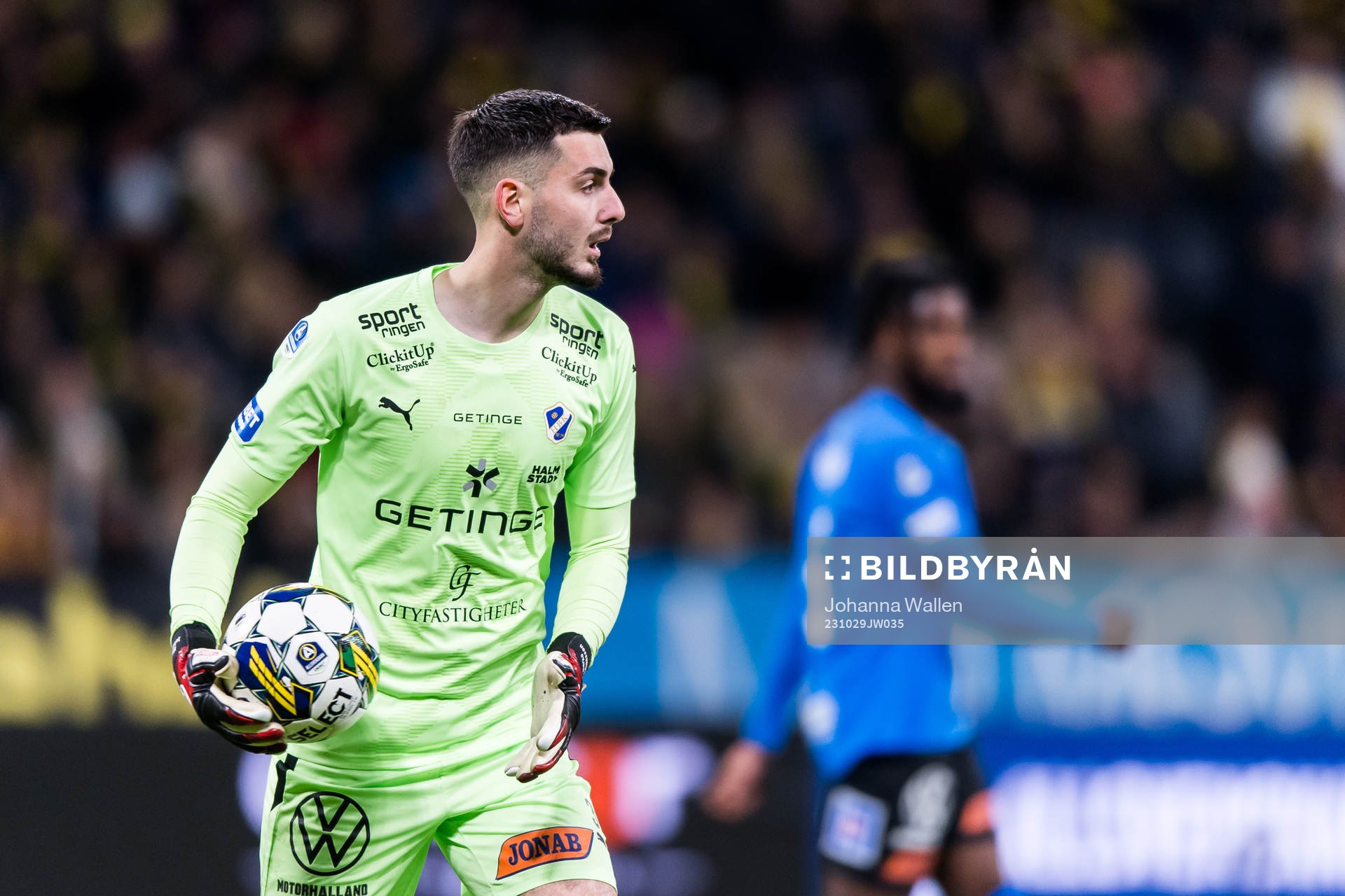 Halmstads målvakt Marko Johansson