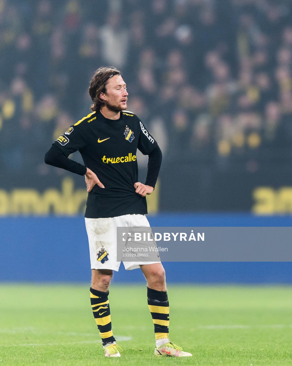 AIKs Axel Björnström deppar