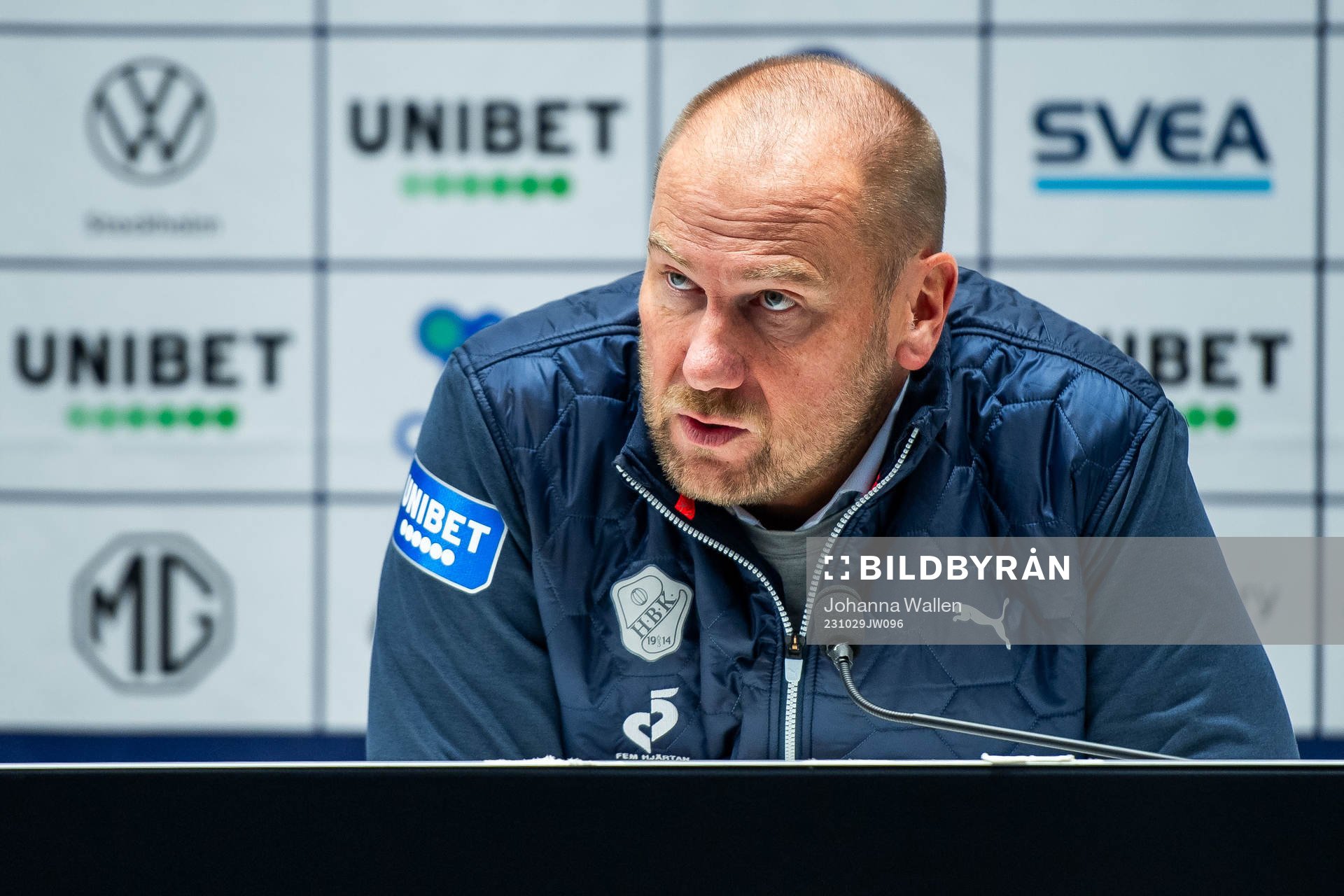 Halmstads tränare Magnus Haglund