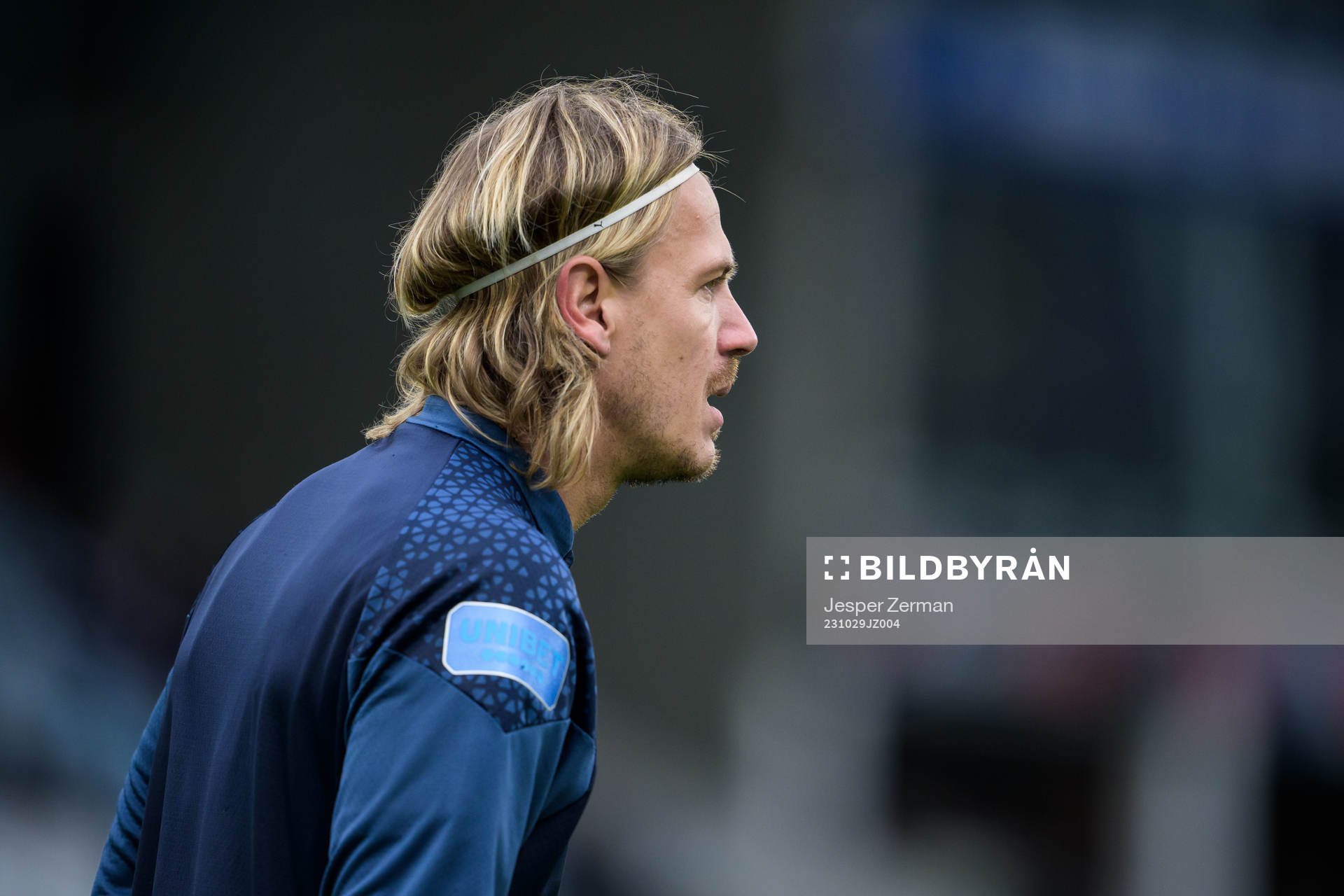 Malmö FFs målvakt Johan Dahlin