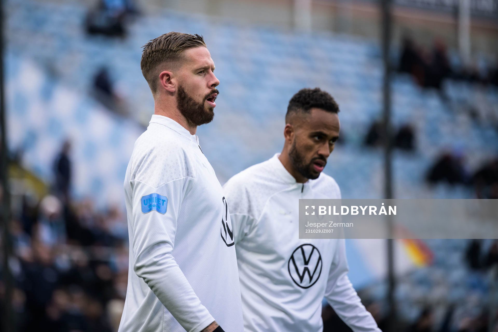 Malmö FFs Pontus Jansson och Isaac Kiese Thelin