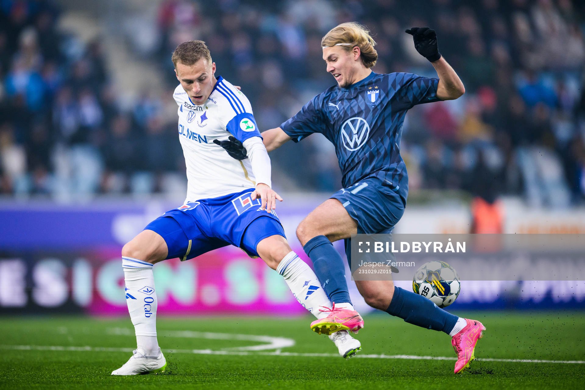 IFK Norrköpings Marco Lund Nielsen och Malmö FFs