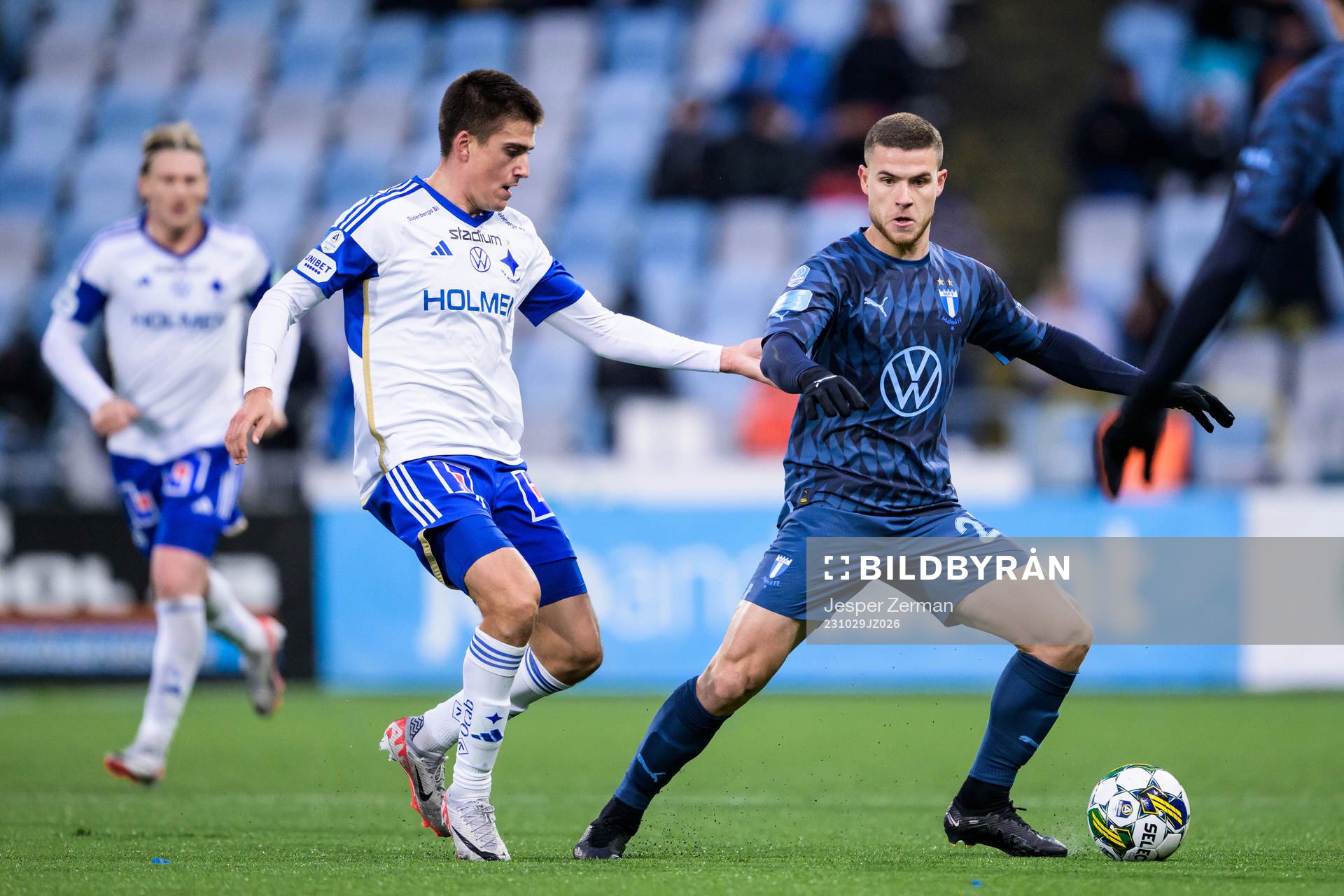IFK Norrköpings Christoffer Nyman och Malmö FFs Gabriel
