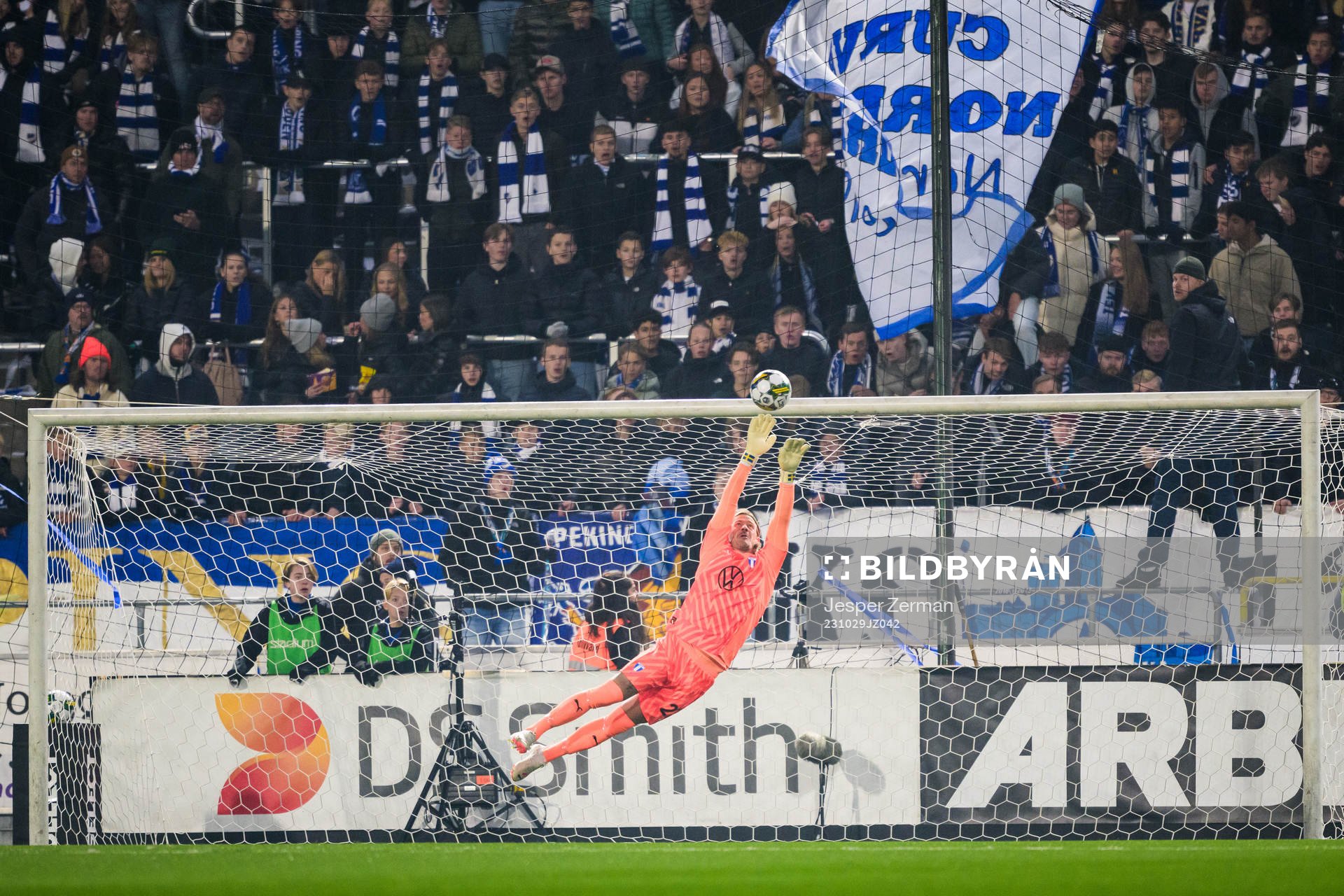 Malmö FFs målvakt Johan Dahlin