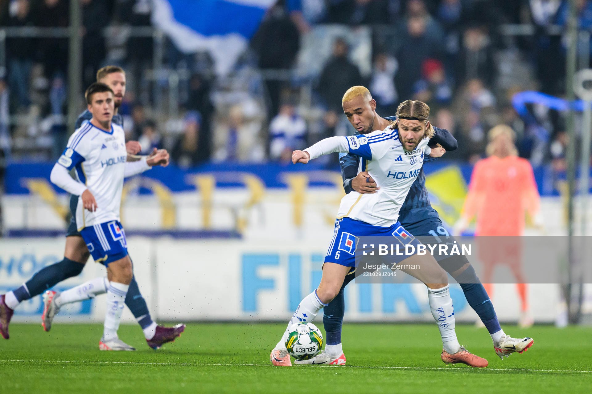 IFK Norrköpings Christoffer Nyman och Malmö FFs Derek