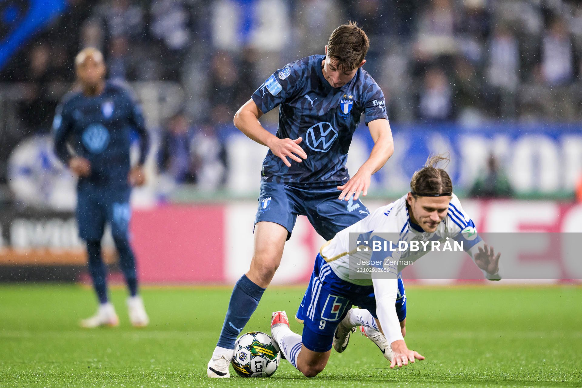 Malmö FFs Lasse Berg Johnsen och IFK Norrköpings Arnor