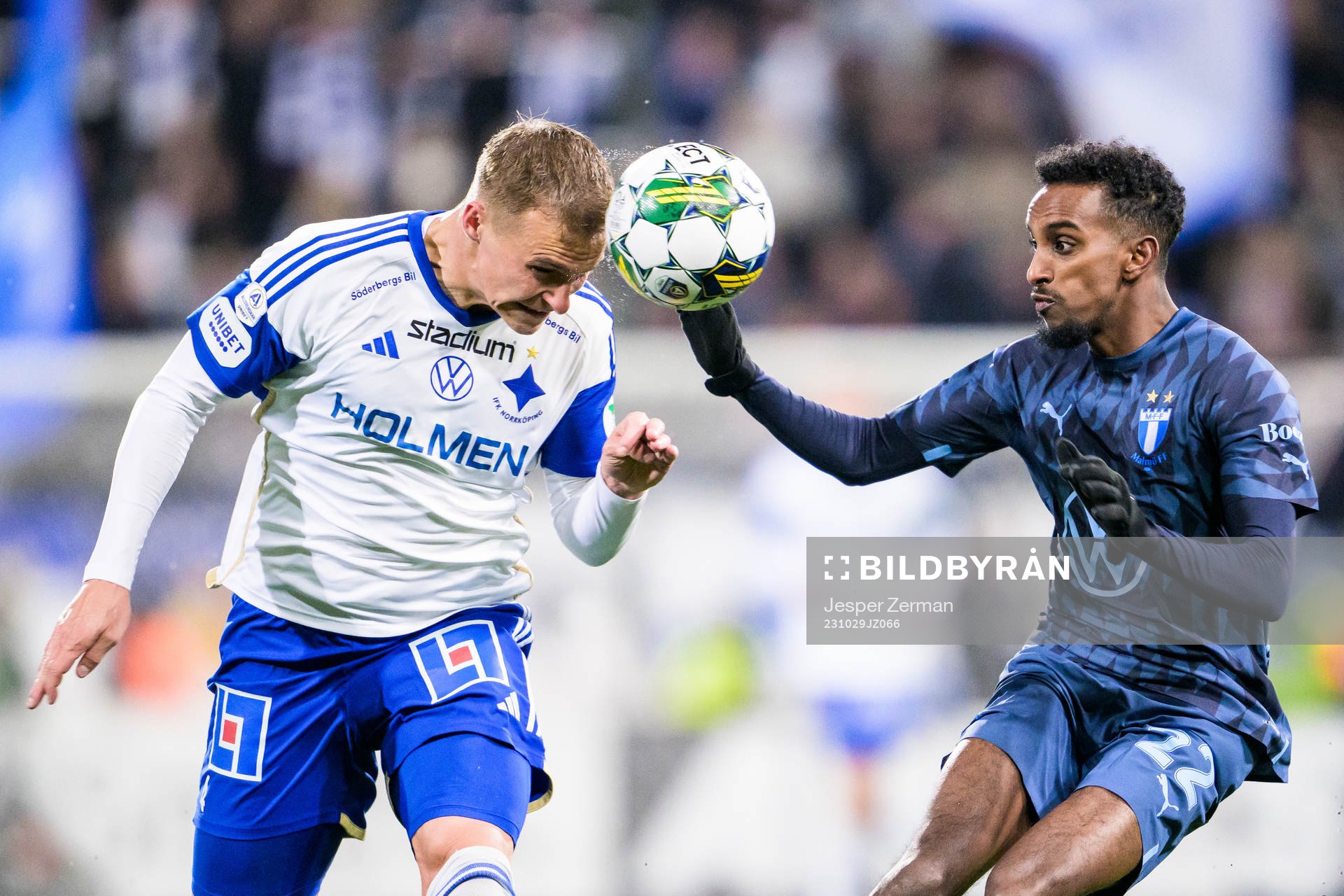 IFK Norrköpings Marco Lund Nielsen och Malmö FFs Taha Ali