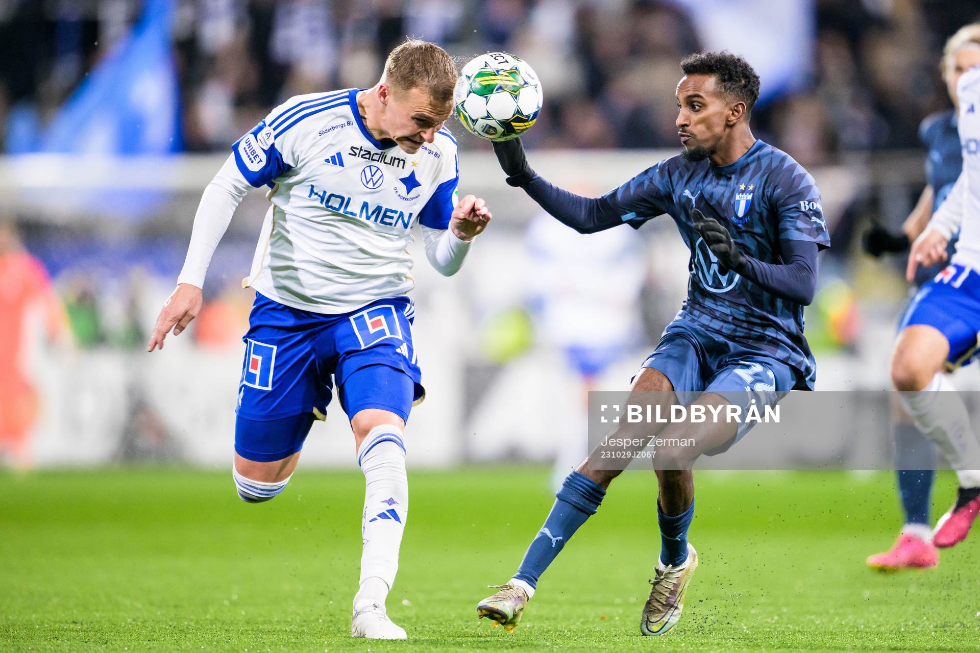 IFK Norrköpings Marco Lund Nielsen och Malmö FFs Taha Ali