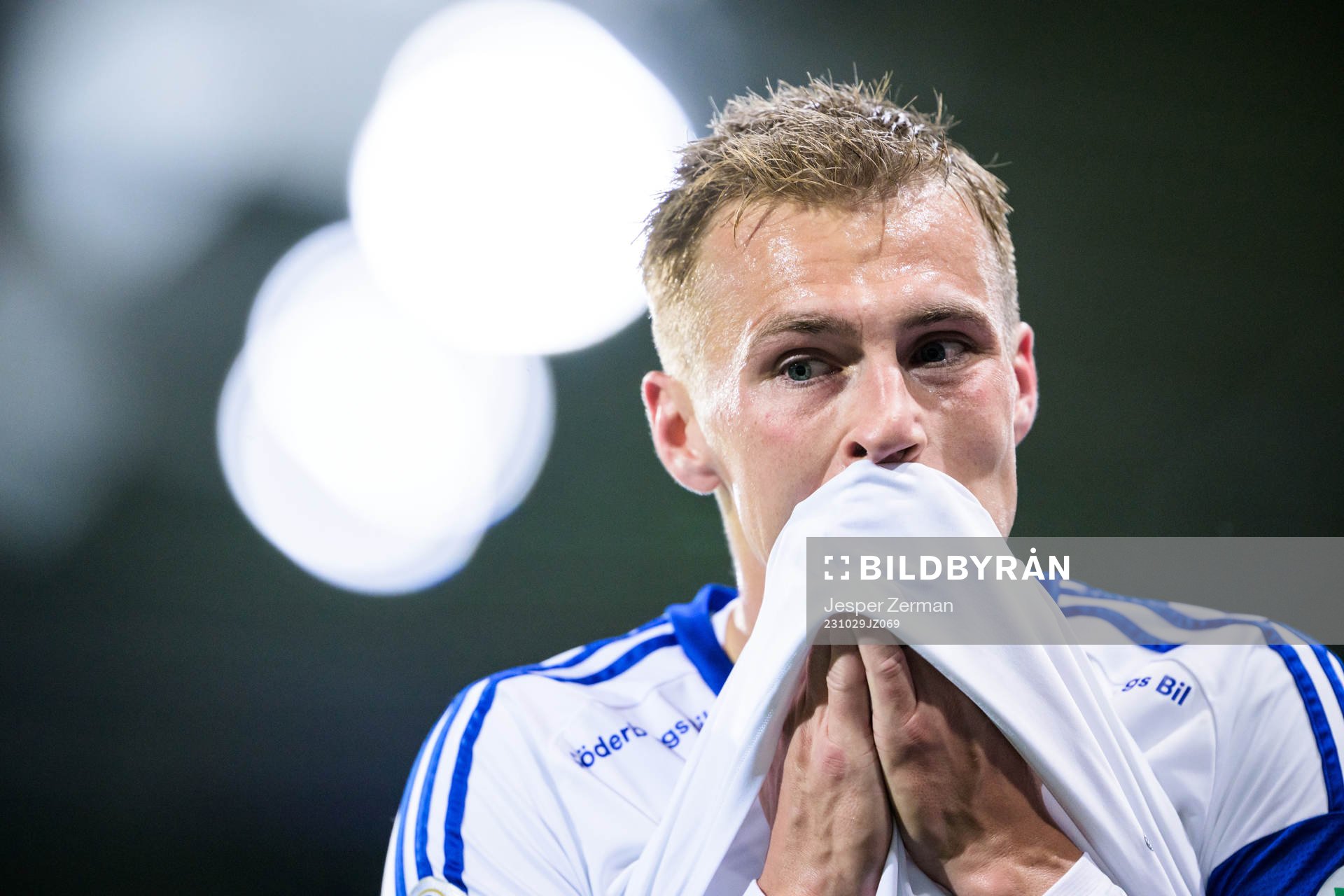 IFK Norrköpings Marco Lund Nielsen deppar
