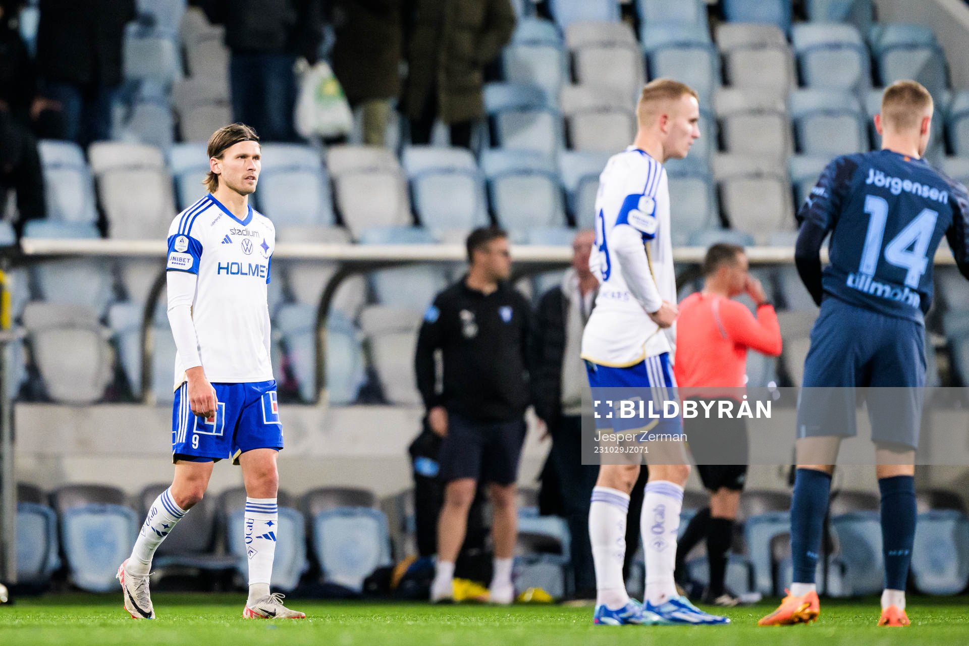 IFK Norrköpings Arnor Traustason deppar