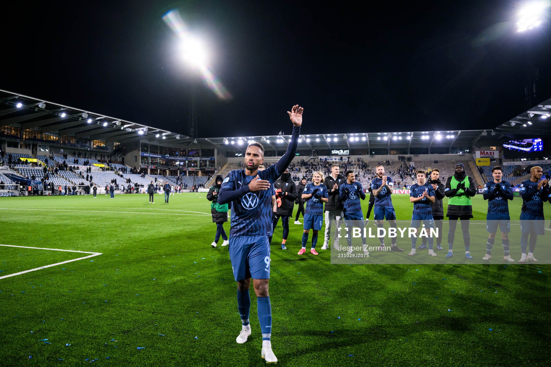 Malmö FFs Isaac Kiese Thelin jublar