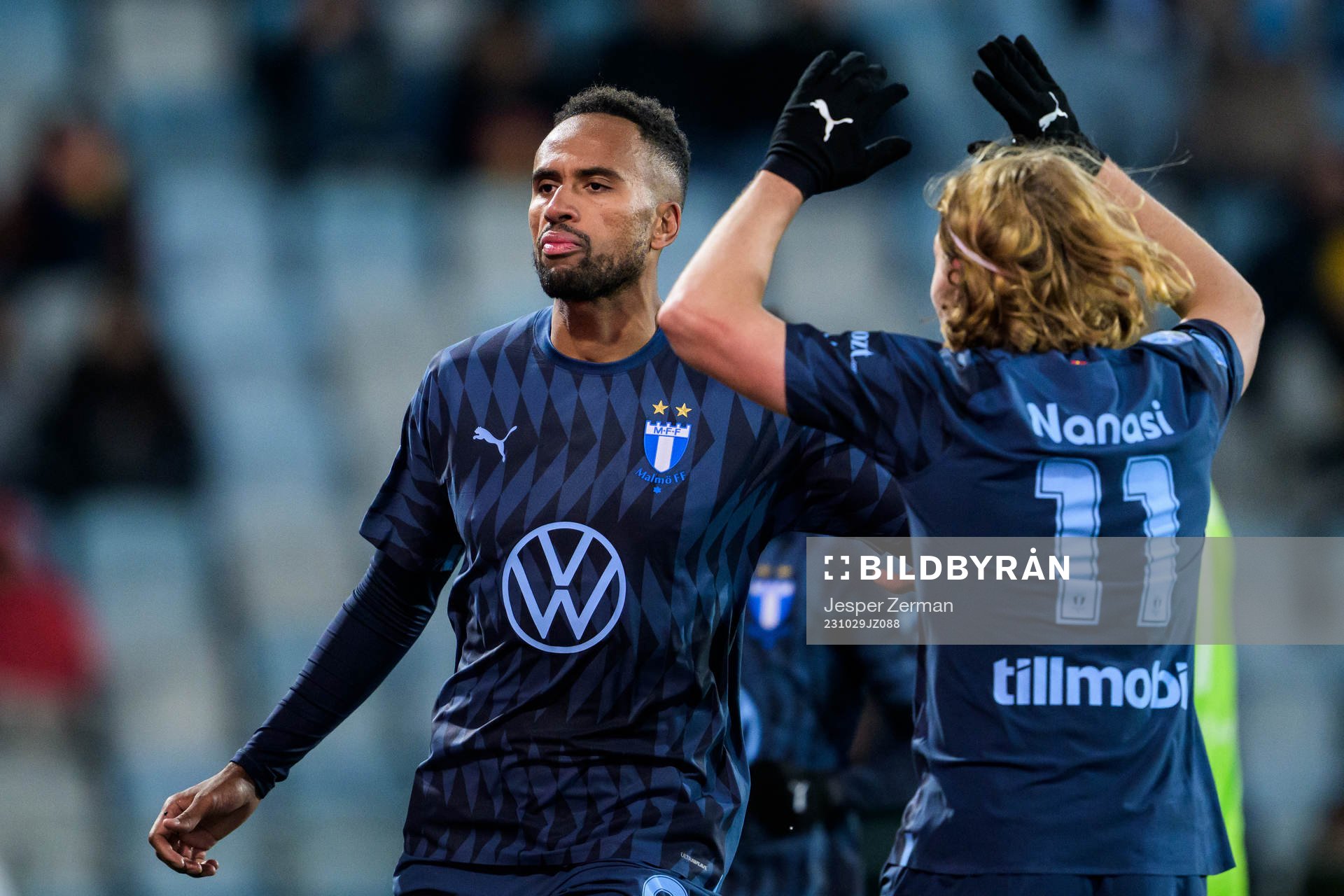 Malmö FFs Isaac Kiese Thelin jublar