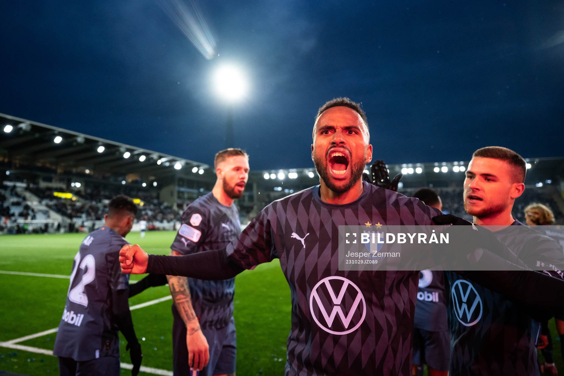 Malmö FFs Isaac Kiese Thelin jublar