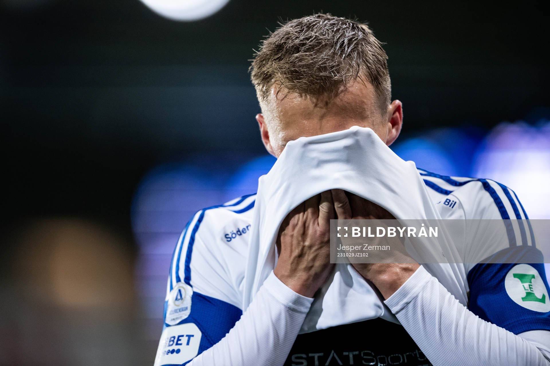 IFK Norrköpings Marco Lund Nielsen deppar