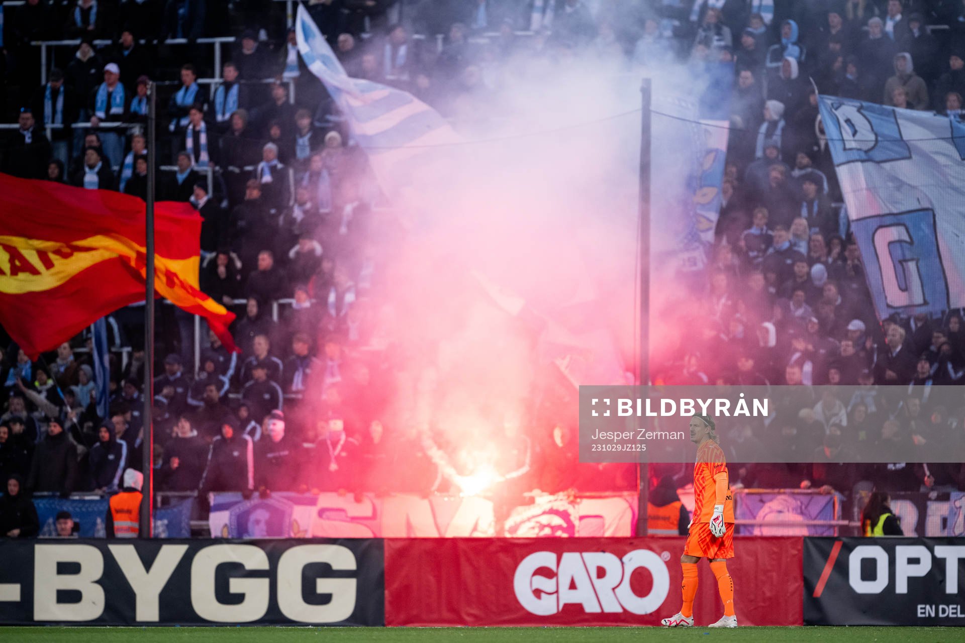 Malmö FFs målvakt Johan Dahlin